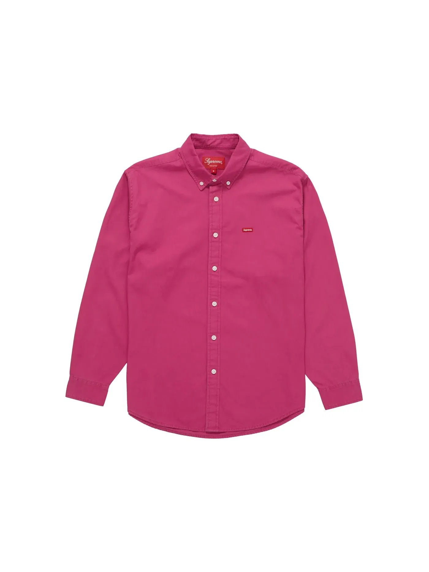Мужская рубашка с принтом Supreme Shirt — изображение 1 из 1, розовый