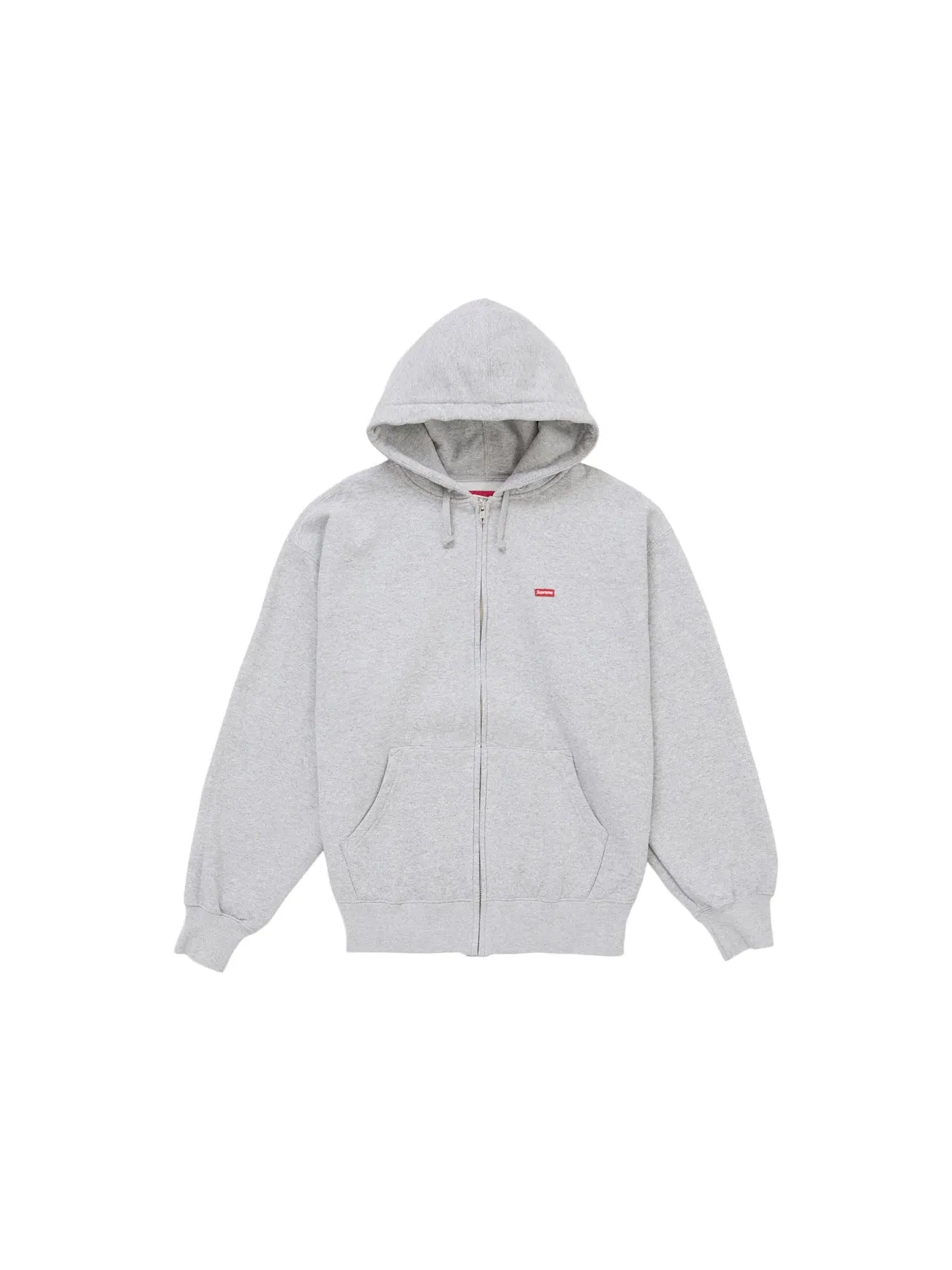 Мужская худи-олимпийка с принтом Supreme Sweatshirt (FW25) — изображение 1 из 1, серый