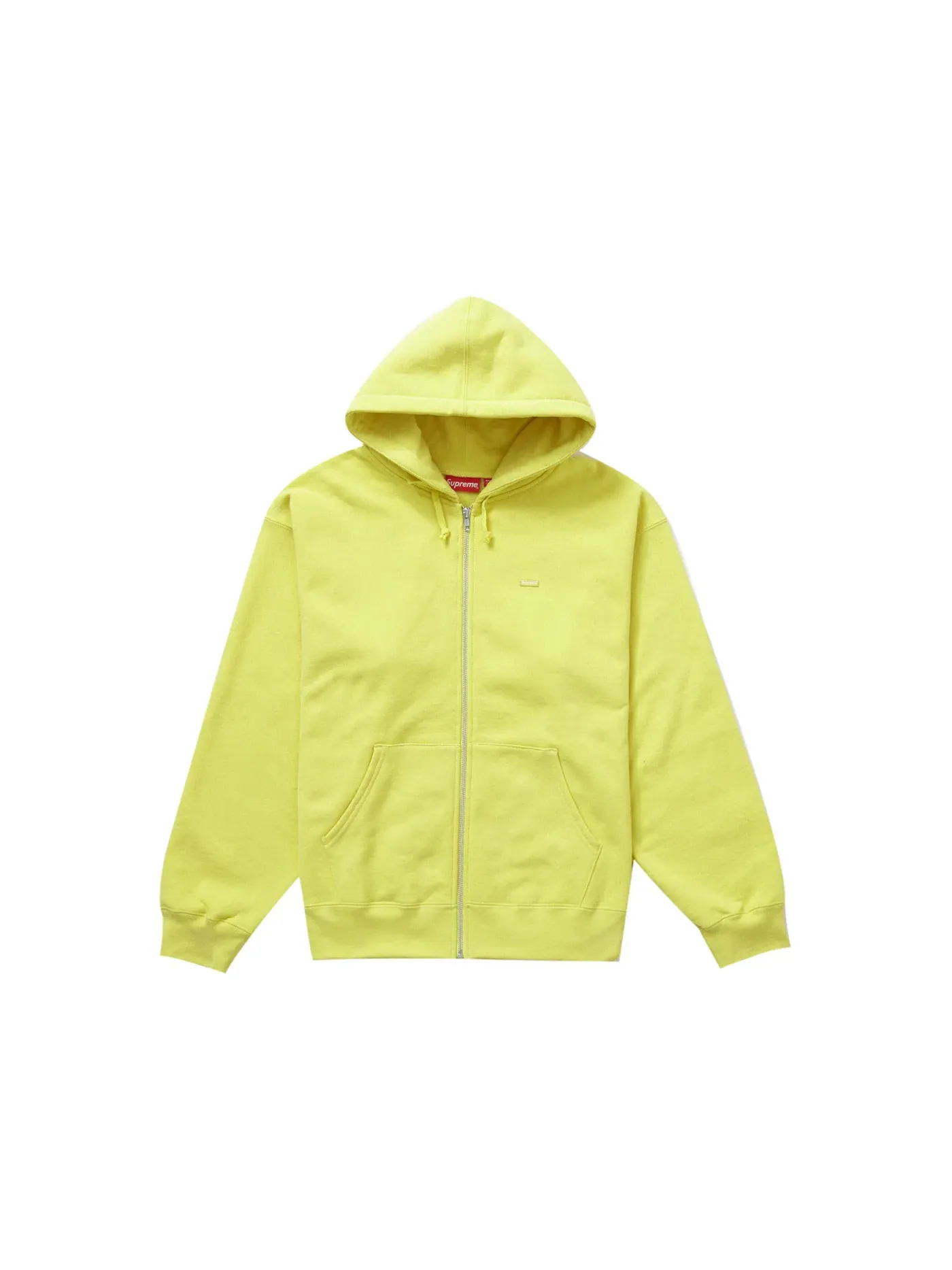 Мужской худи с молнией Supreme Sweatshirt (FW23) — изображение 1 из 1, желтый