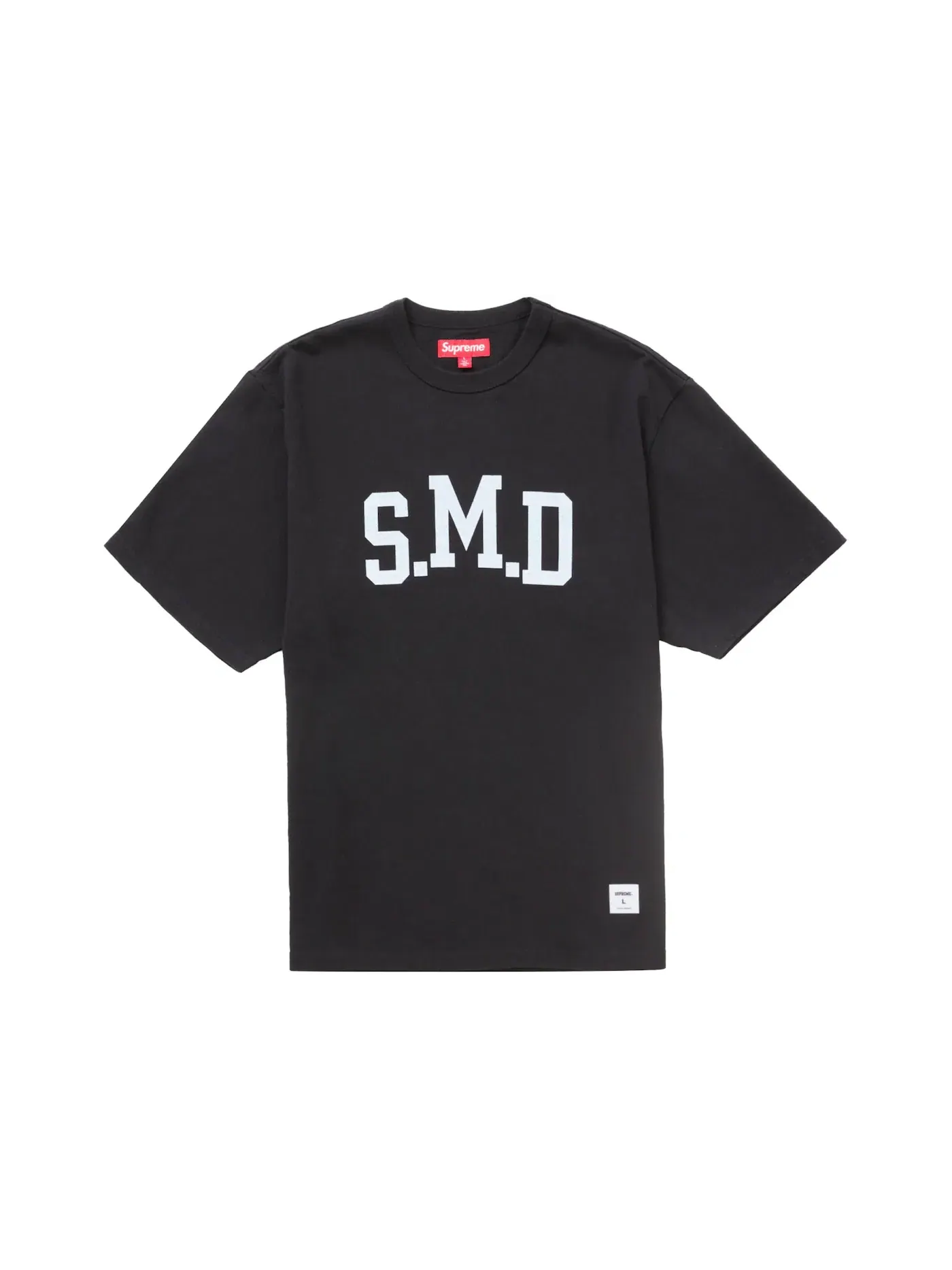 Мужская футболка Supreme SMD S/S Top Supreme — изображение 1 из 1, черный