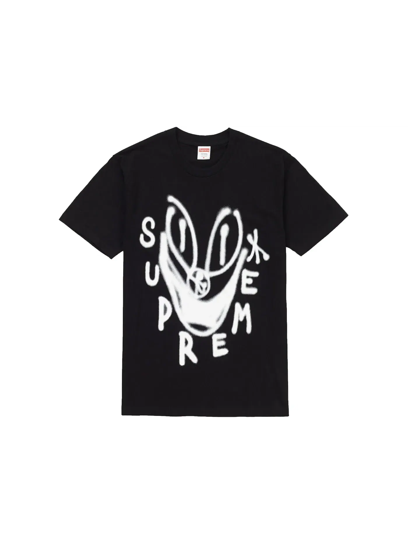 Мужская футболка с принтом Tee Supreme — изображение 1 из 1, черный