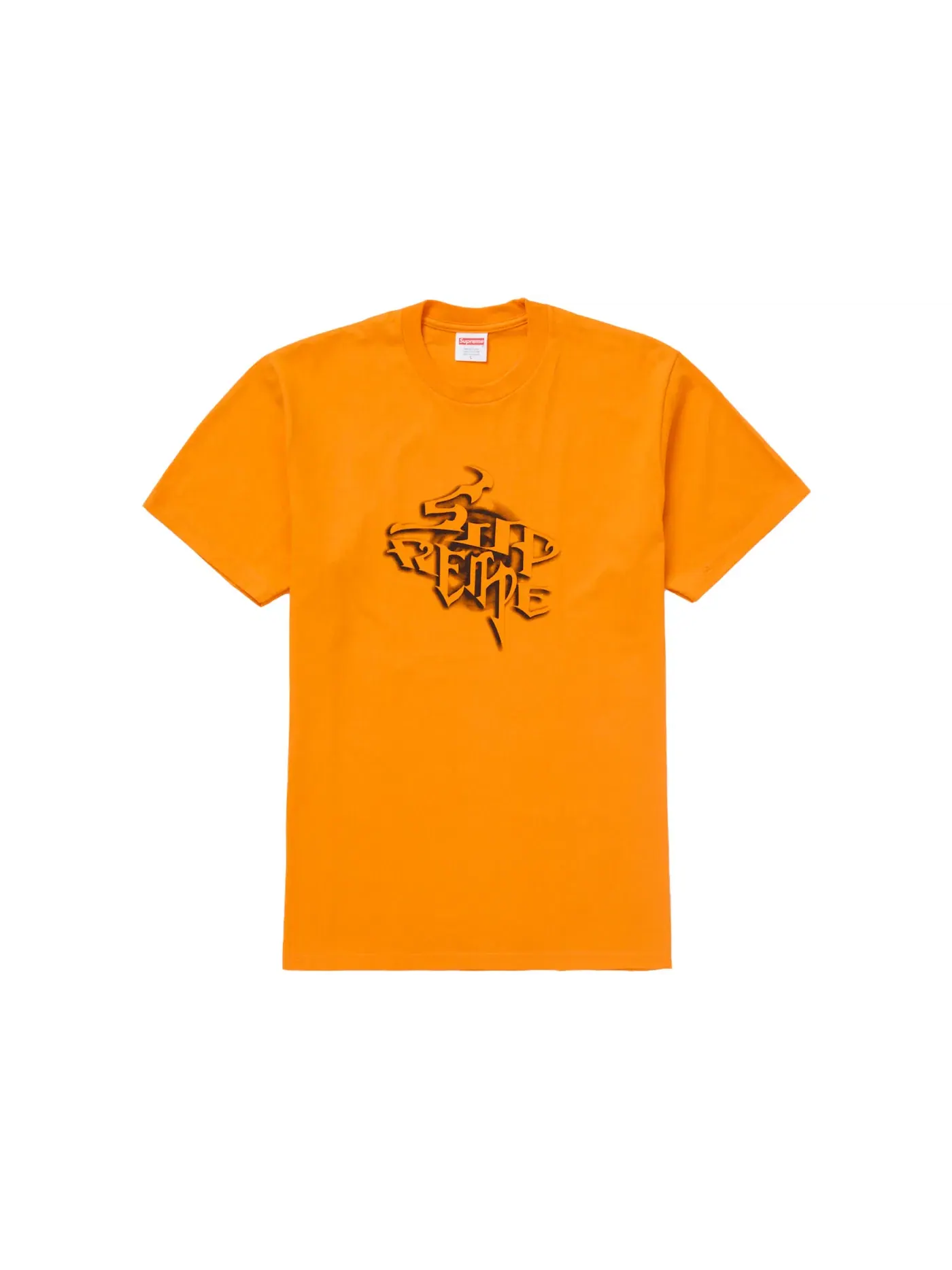 Мужская футболка с принтом Supreme Tee (FW24) — изображение 1 из 1, оранжевый