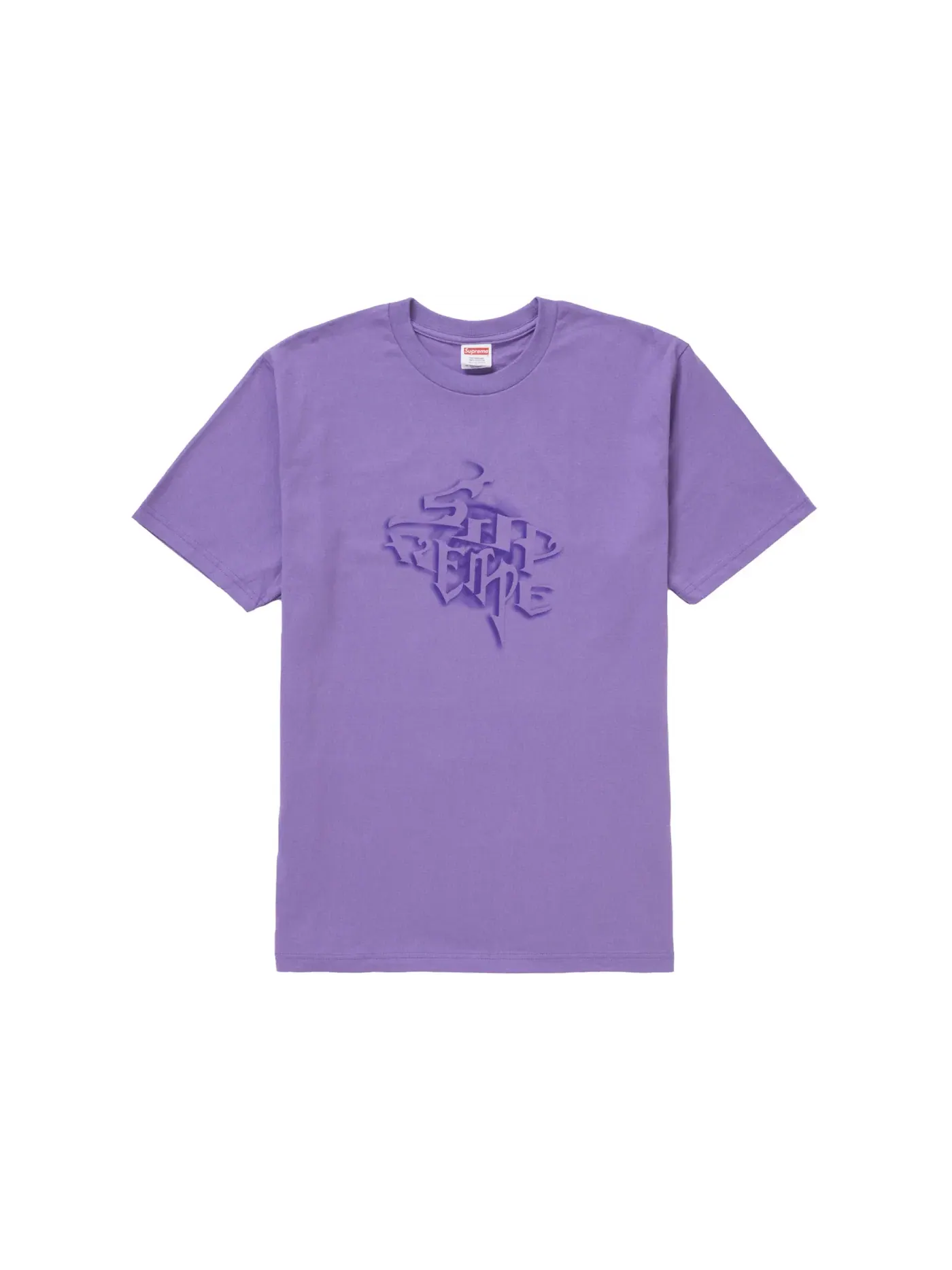 Мужская футболка с принтом Supreme Tee (FW24) Purple — изображение 1 из 1