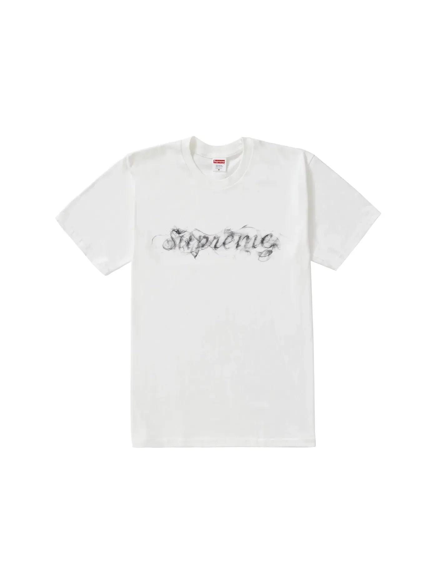 Мужская футболка с принтом Smoke Supreme — изображение 1 из 1, белый