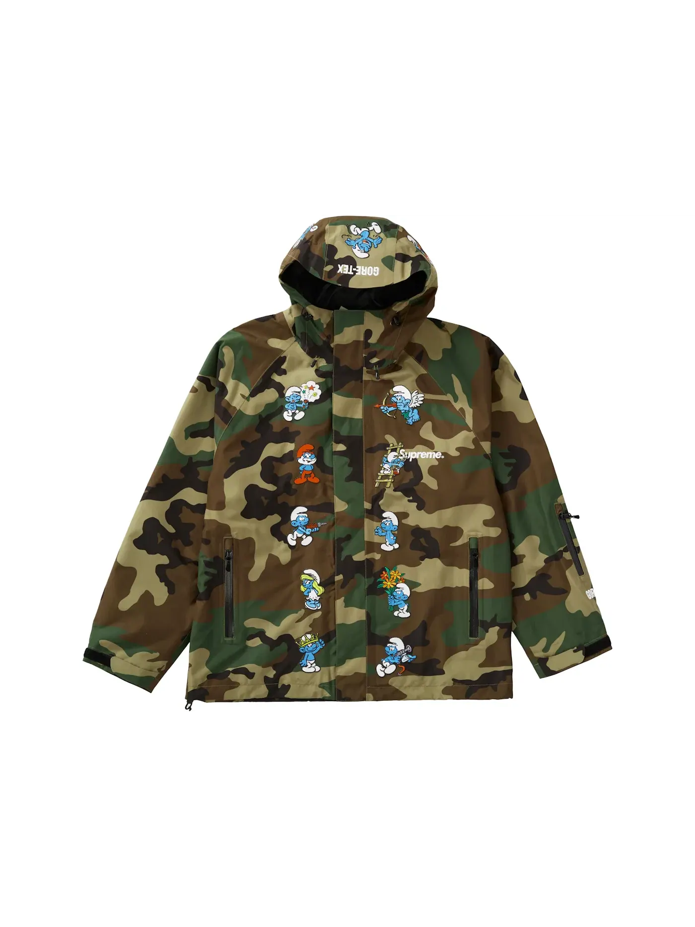Мужская куртка Shell Jacket Supreme, Woodland Camo — изображение 1 из 3
