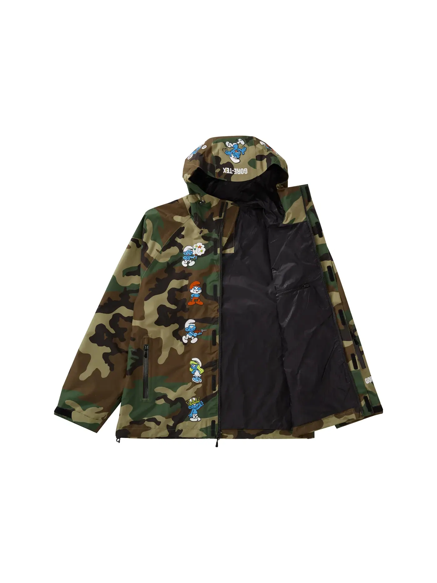 Мужская куртка Shell Jacket Supreme, Woodland Camo — изображение 2 из 3