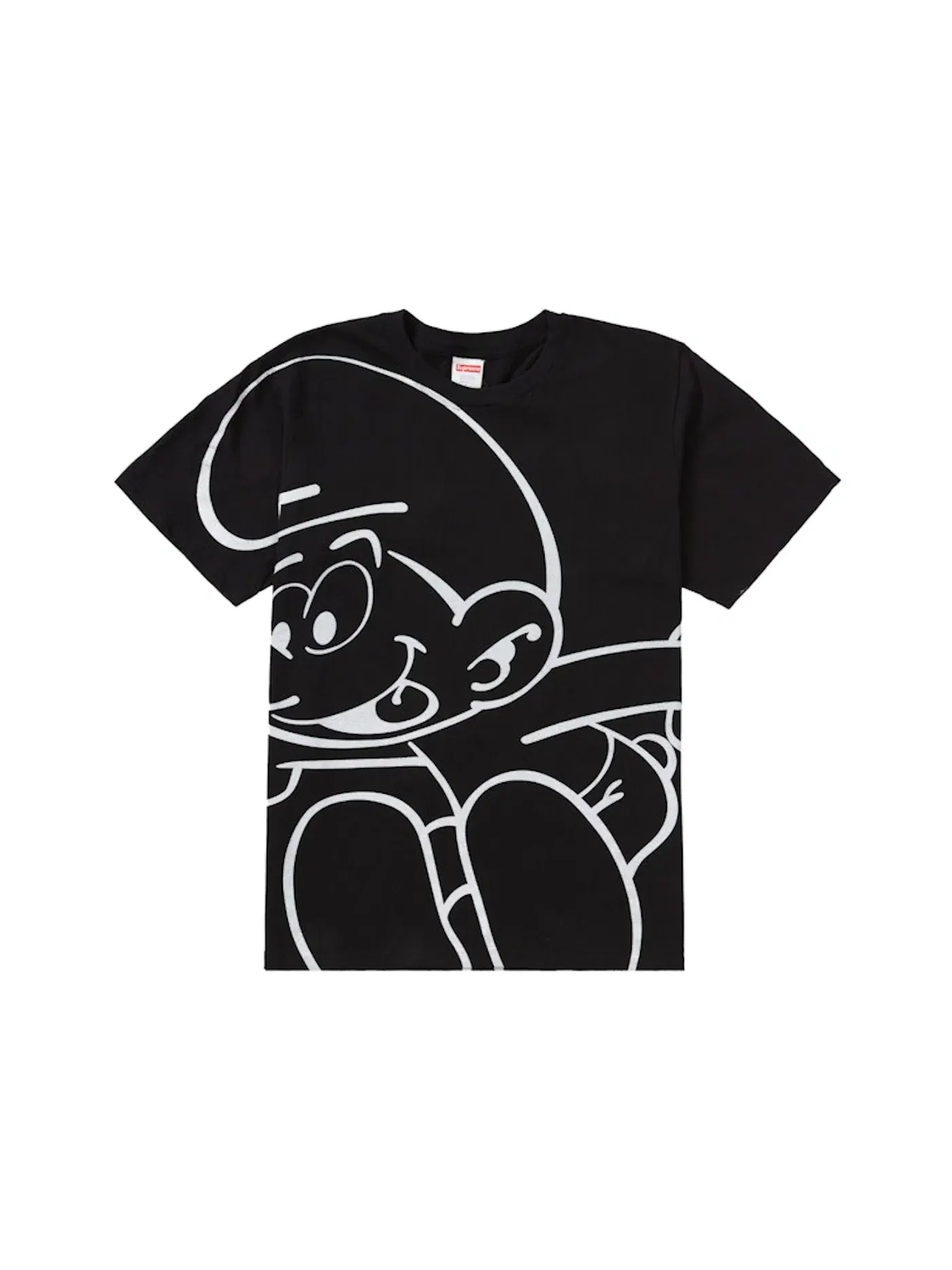 Унисекс футболка с принтом Tee Supreme — изображение 1 из 2, черный