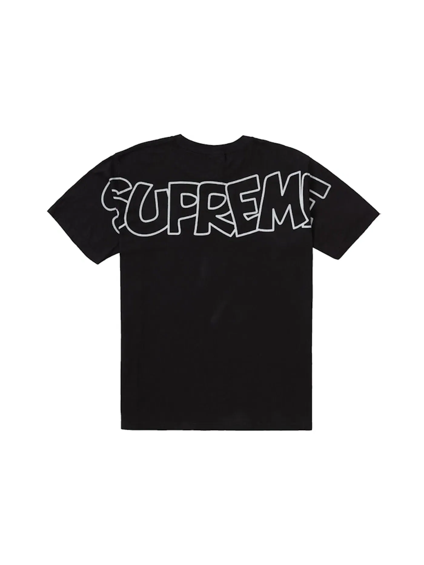Унисекс футболка с принтом Tee Supreme — изображение 2 из 2, черный