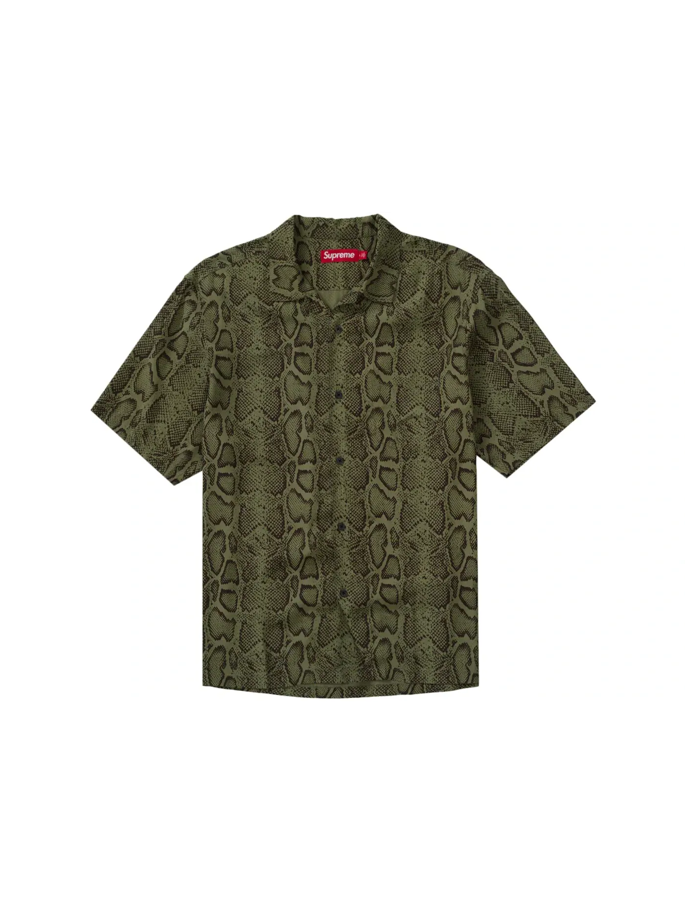 Мужская футболка с принтом Supreme Shirt — изображение 1 из 1, оливковый
