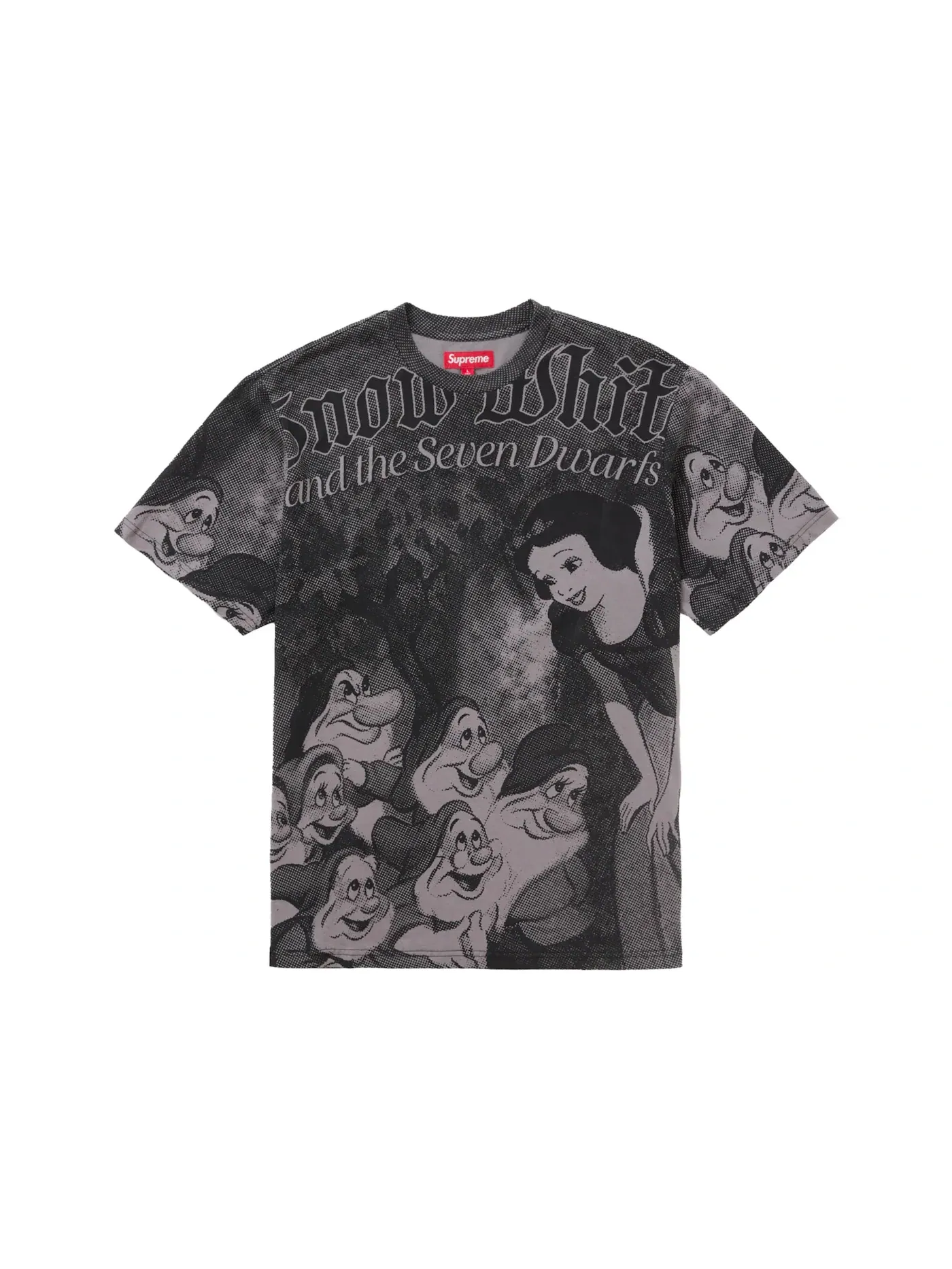 Мужская футболка с коротким рукавом Supreme Snow White — изображение 1 из 2, серый