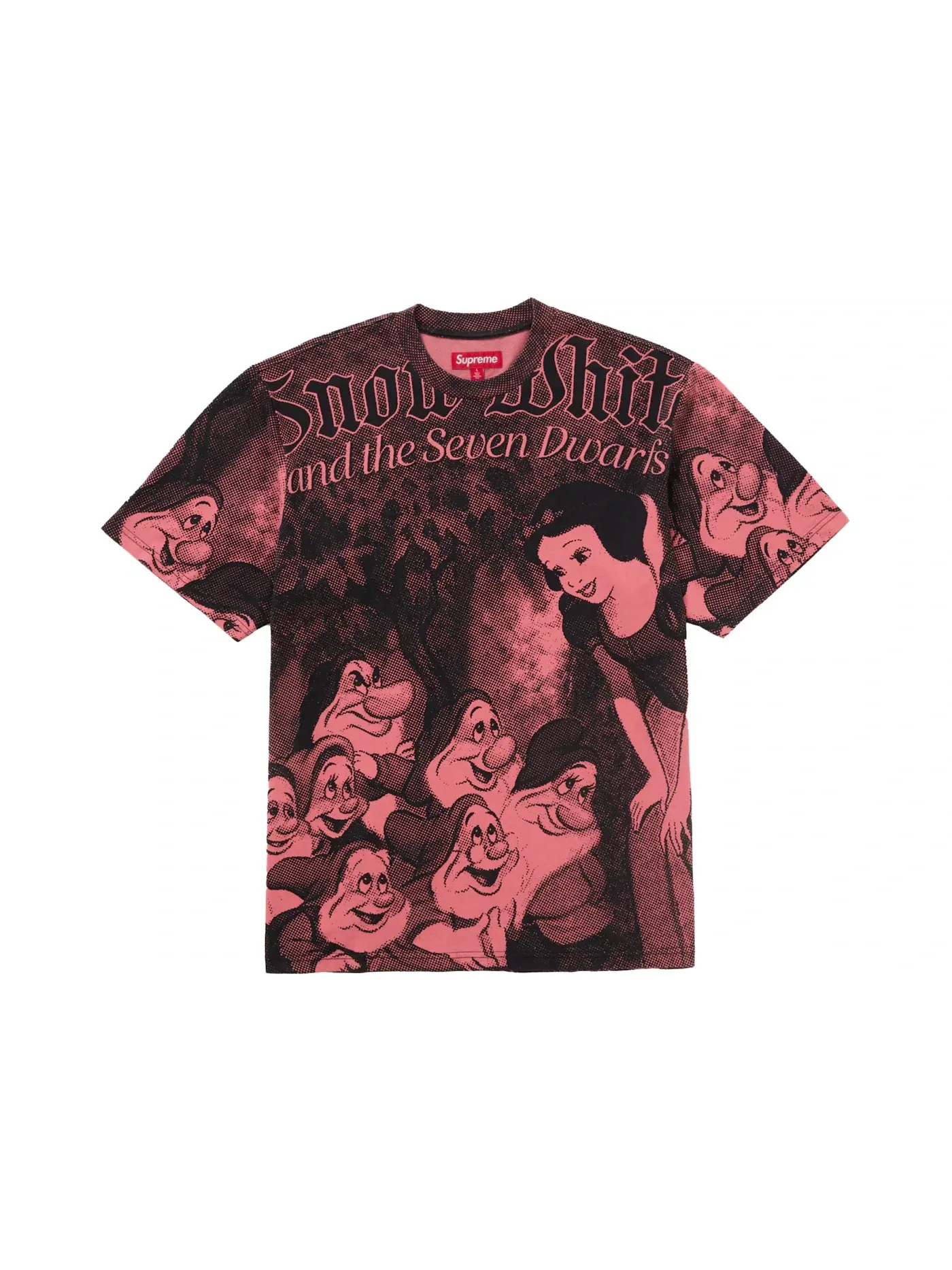 Мужская футболка с принтом Supreme Top — изображение 1 из 2, розовый