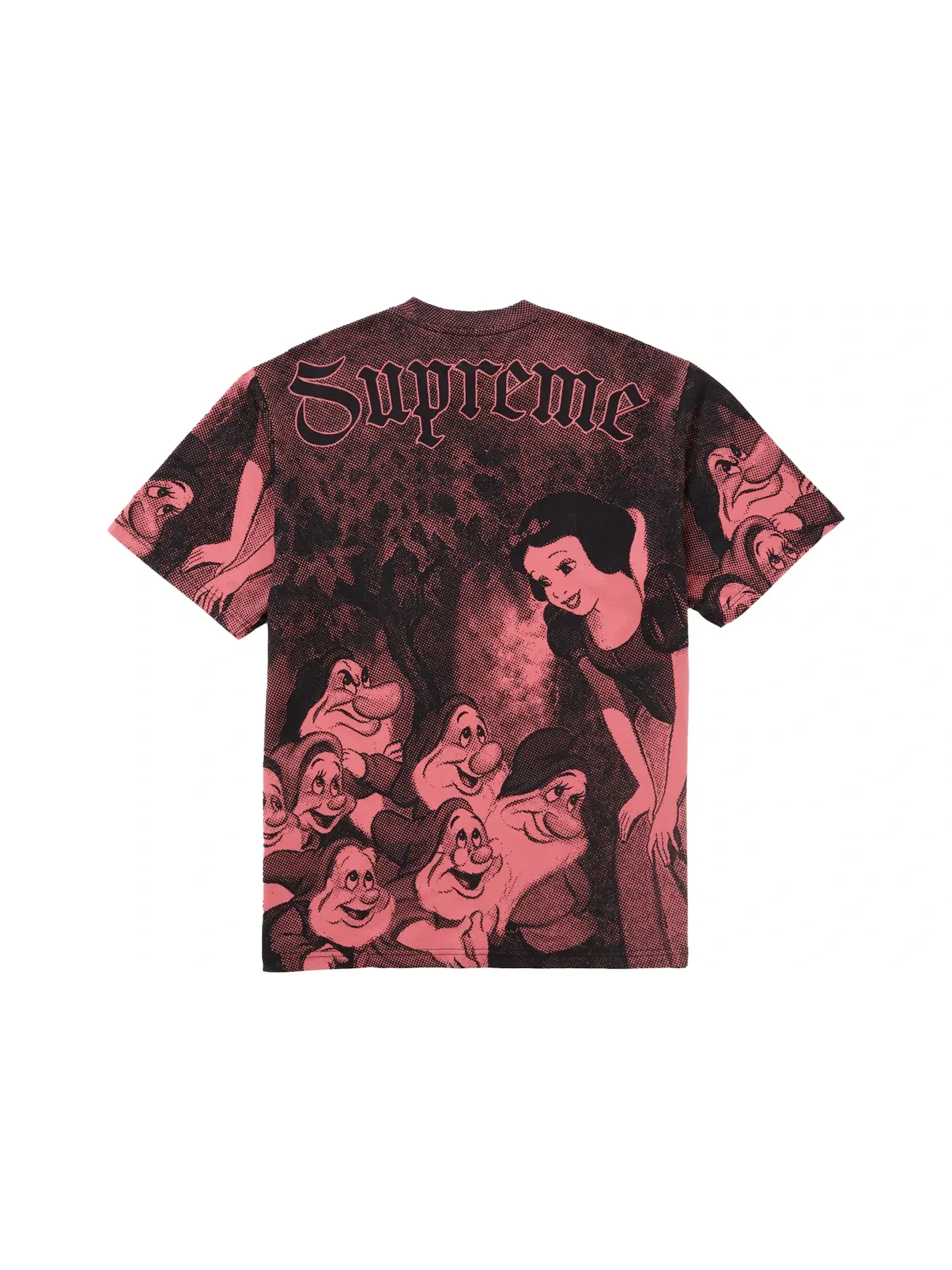 Мужская футболка с принтом Supreme Top — изображение 2 из 2, розовый