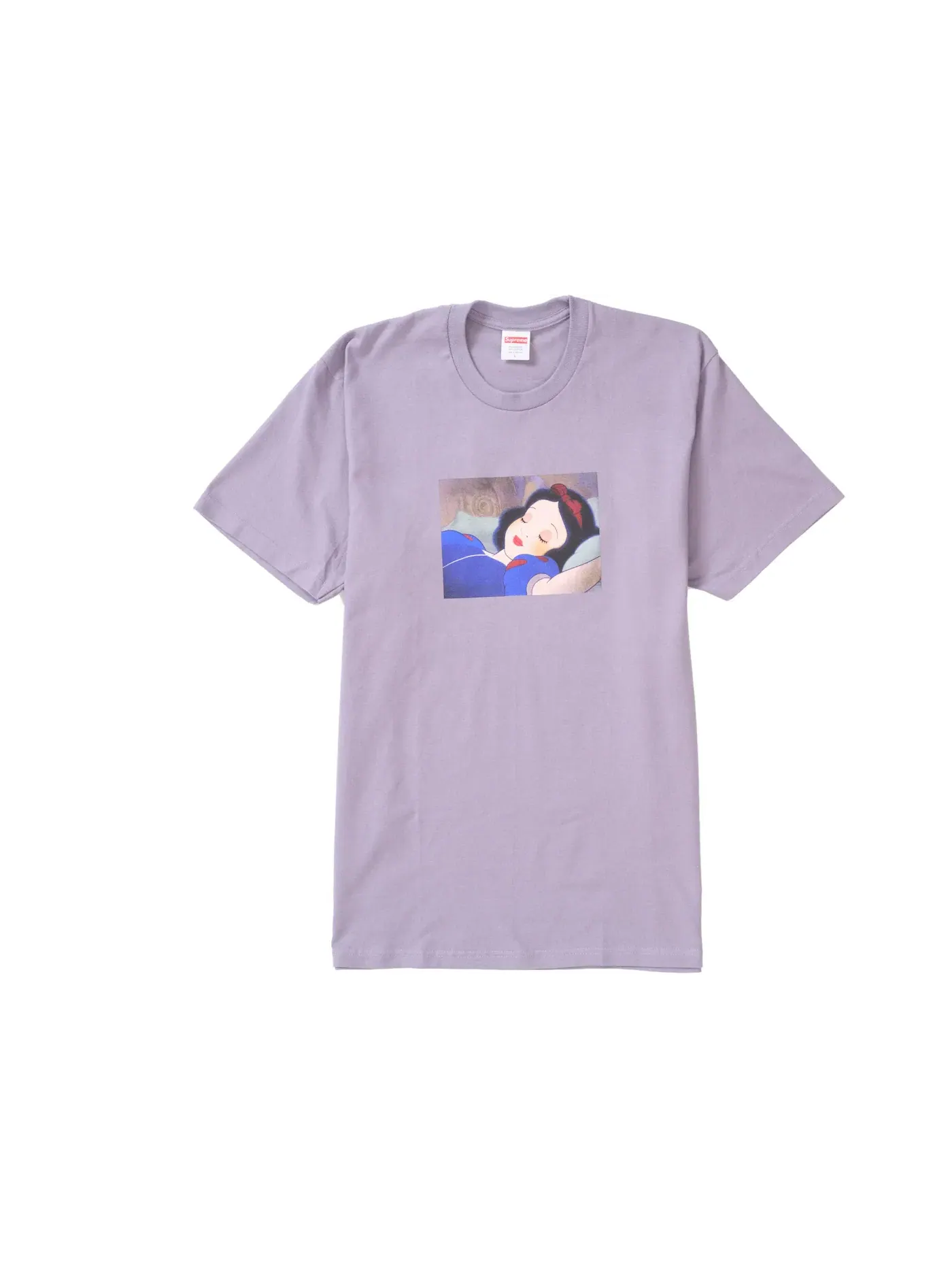 Мужская футболка с принтом Supreme Snow White Tee — изображение 1 из 2, фиолетовый