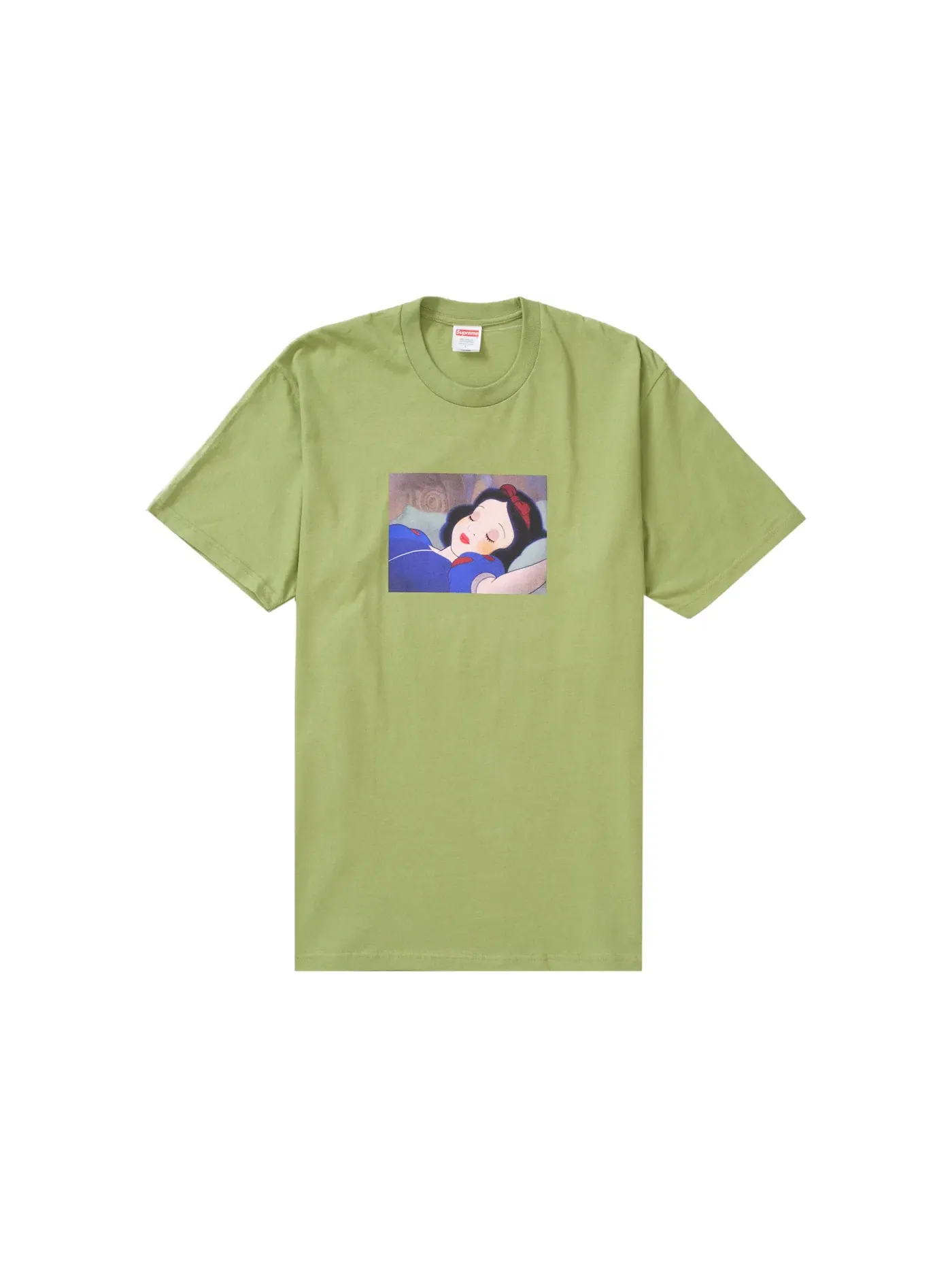Мужская футболка с принтом Supreme Tee — изображение 1 из 2, мох