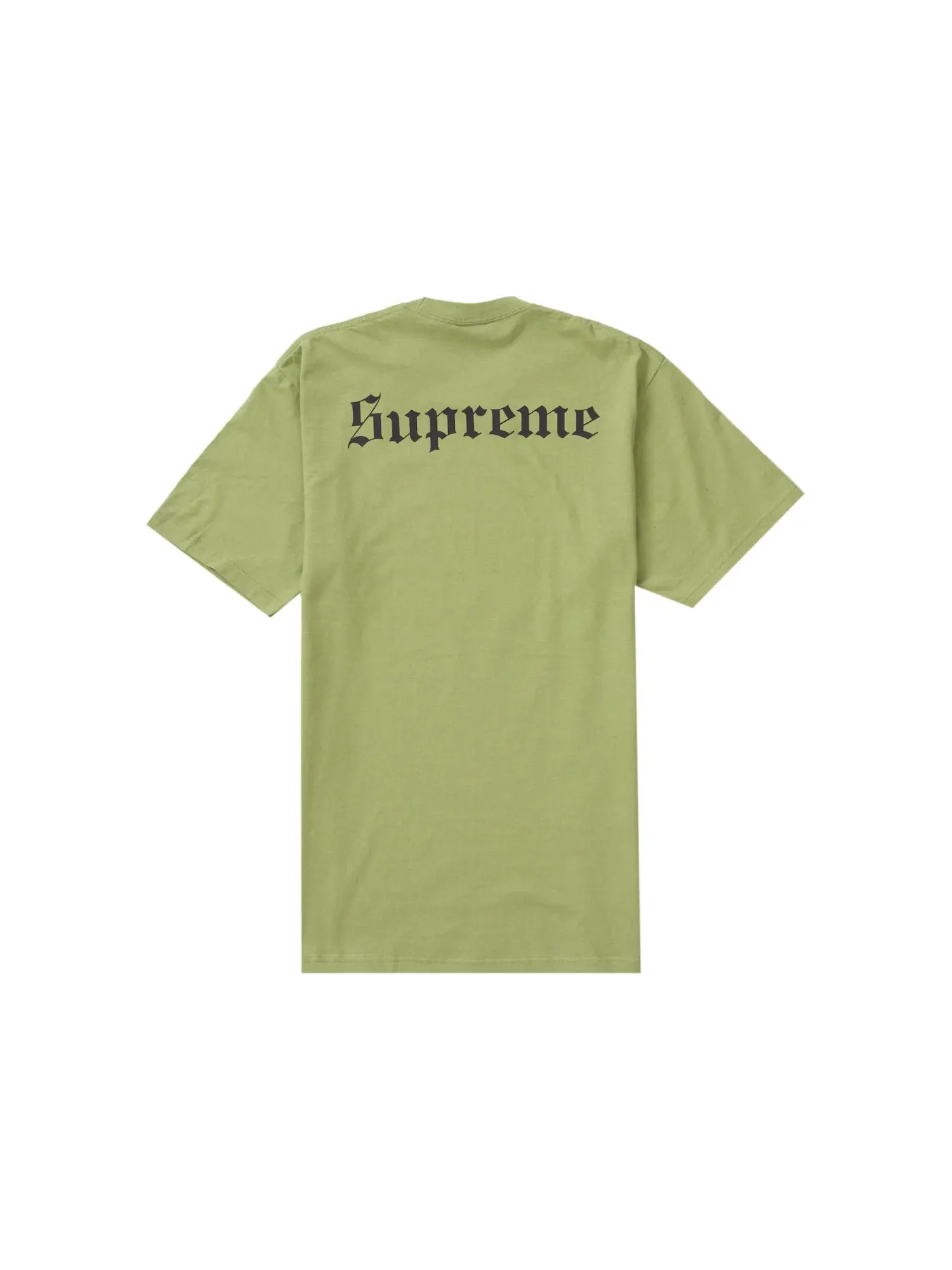 Мужская футболка с принтом Supreme Tee — изображение 2 из 2, мох