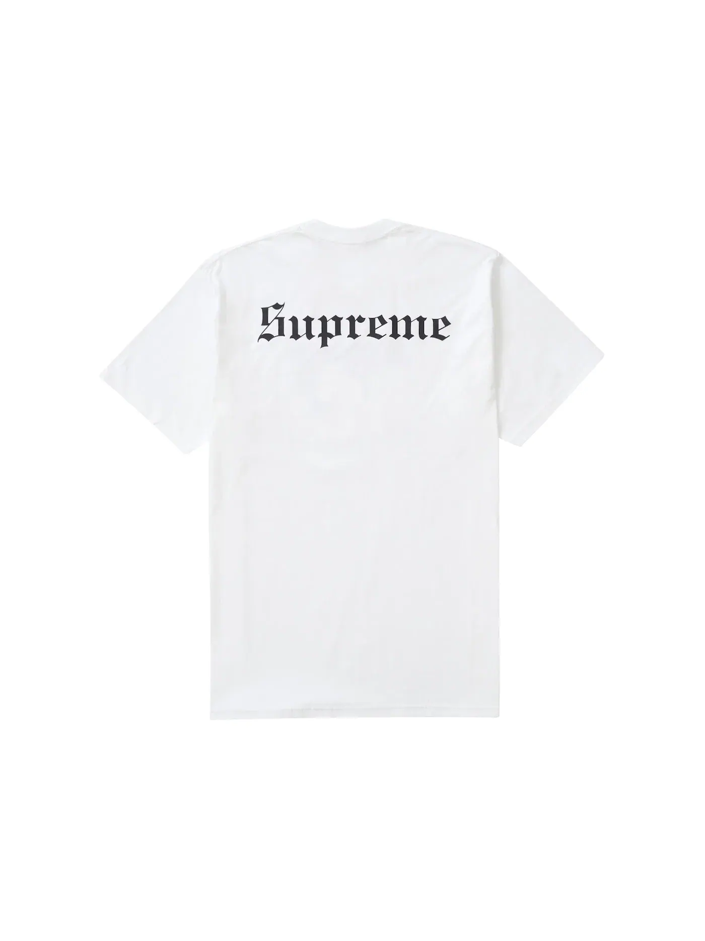 Мужская футболка с принтом Supreme Tee — изображение 2 из 2, белый