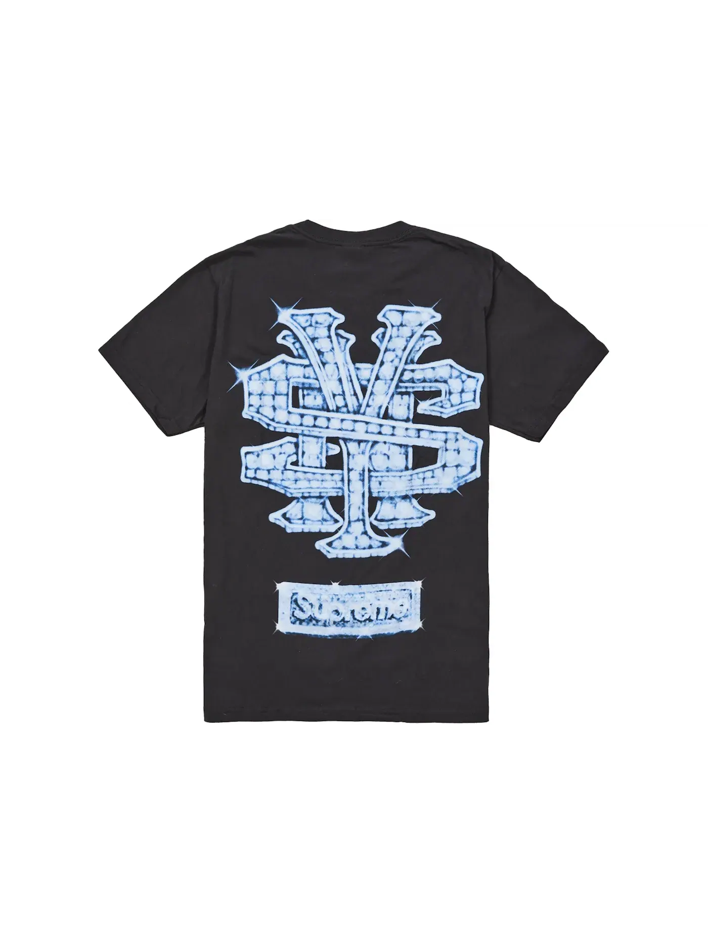 Мужская футболка с принтом Tee Supreme — изображение 2 из 2, черный