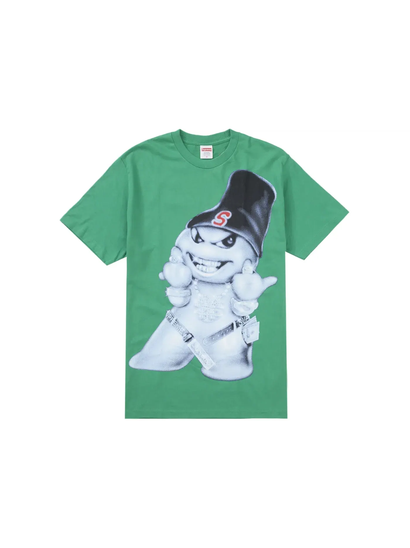Мужская футболка с принтом Tee Supreme — изображение 1 из 2, зеленый