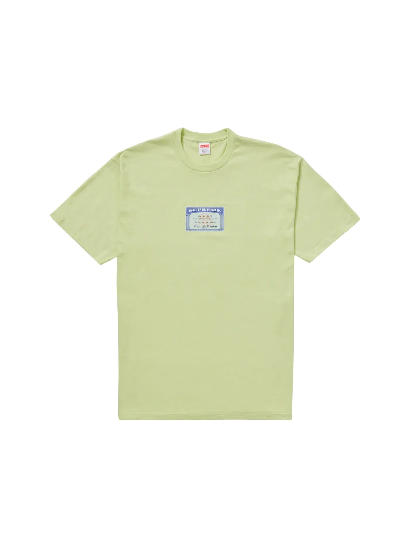 Мужская футболка с принтом Social Supreme, Pale Mint — изображение 1 из 1