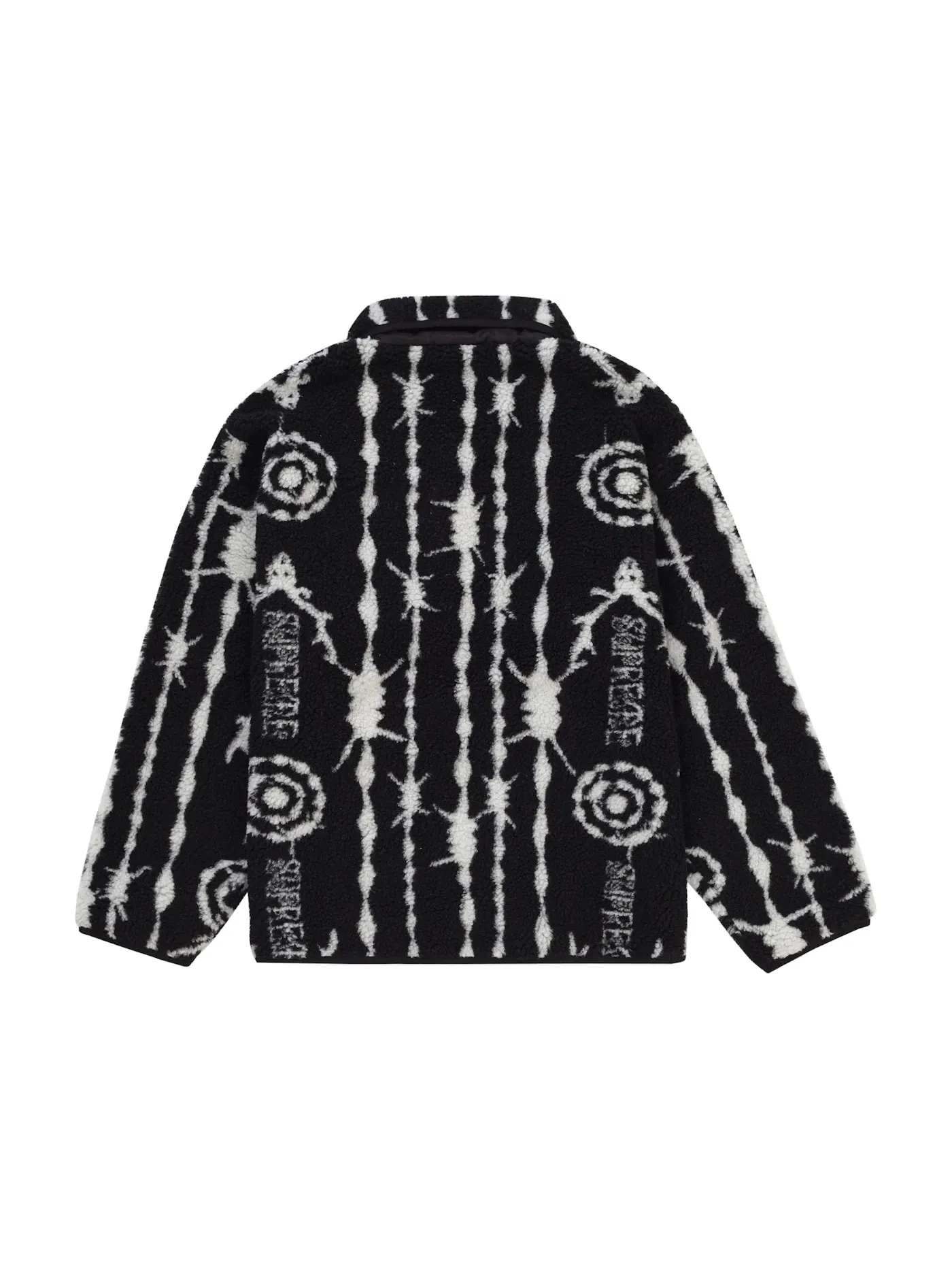 Мужская куртка из флиса SOUTH2 WEST8 Fleece Jacket Supreme — изображение 2 из 2, черный