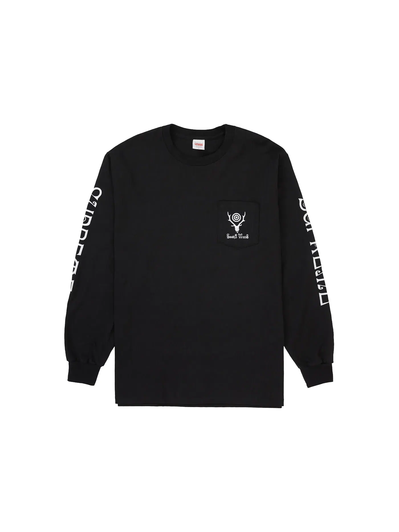Мужская футболка с длинным рукавом L/S Pocket Tee Supreme — изображение 1 из 2, черный
