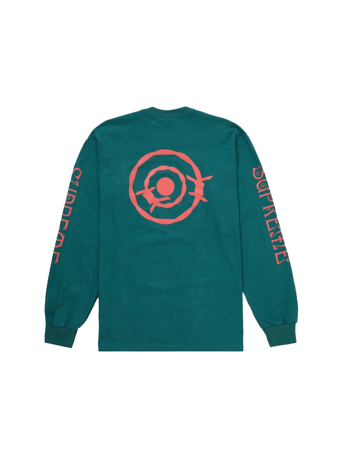 Мужская футболка с длинным рукавом Supreme L/S Pocket Tee — изображение 2 из 2, бирюзовый