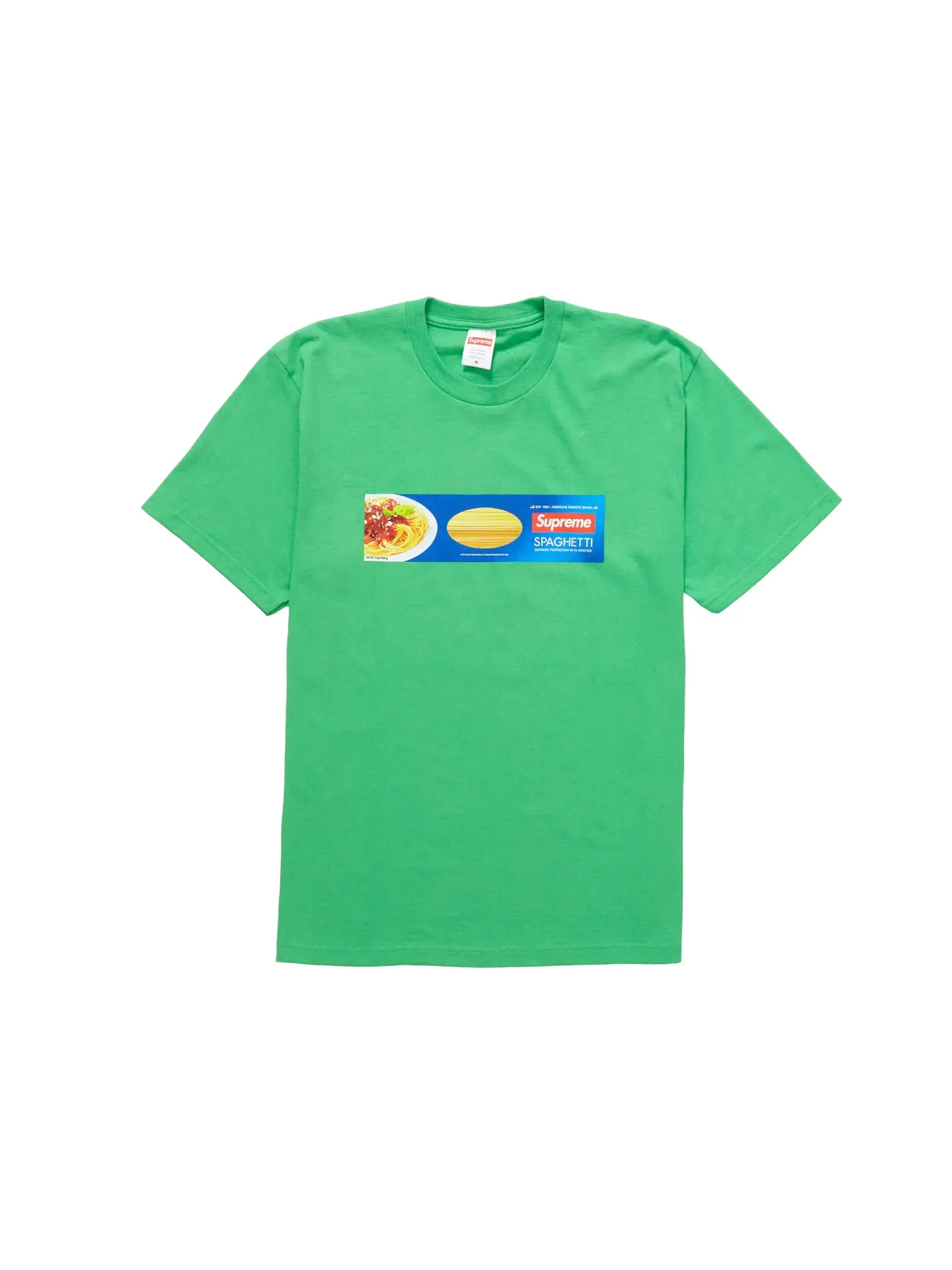 Мужская футболка с принтом Supreme Tee — изображение 1 из 1, зеленый