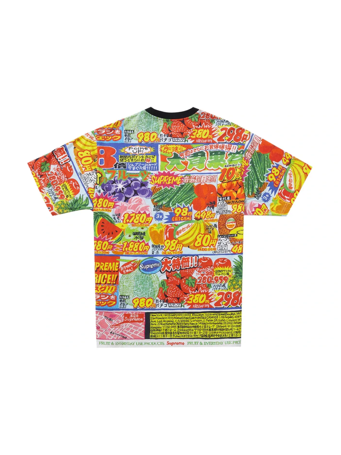 Мужская футболка с принтом Supreme Top — изображение 2 из 2, мульти