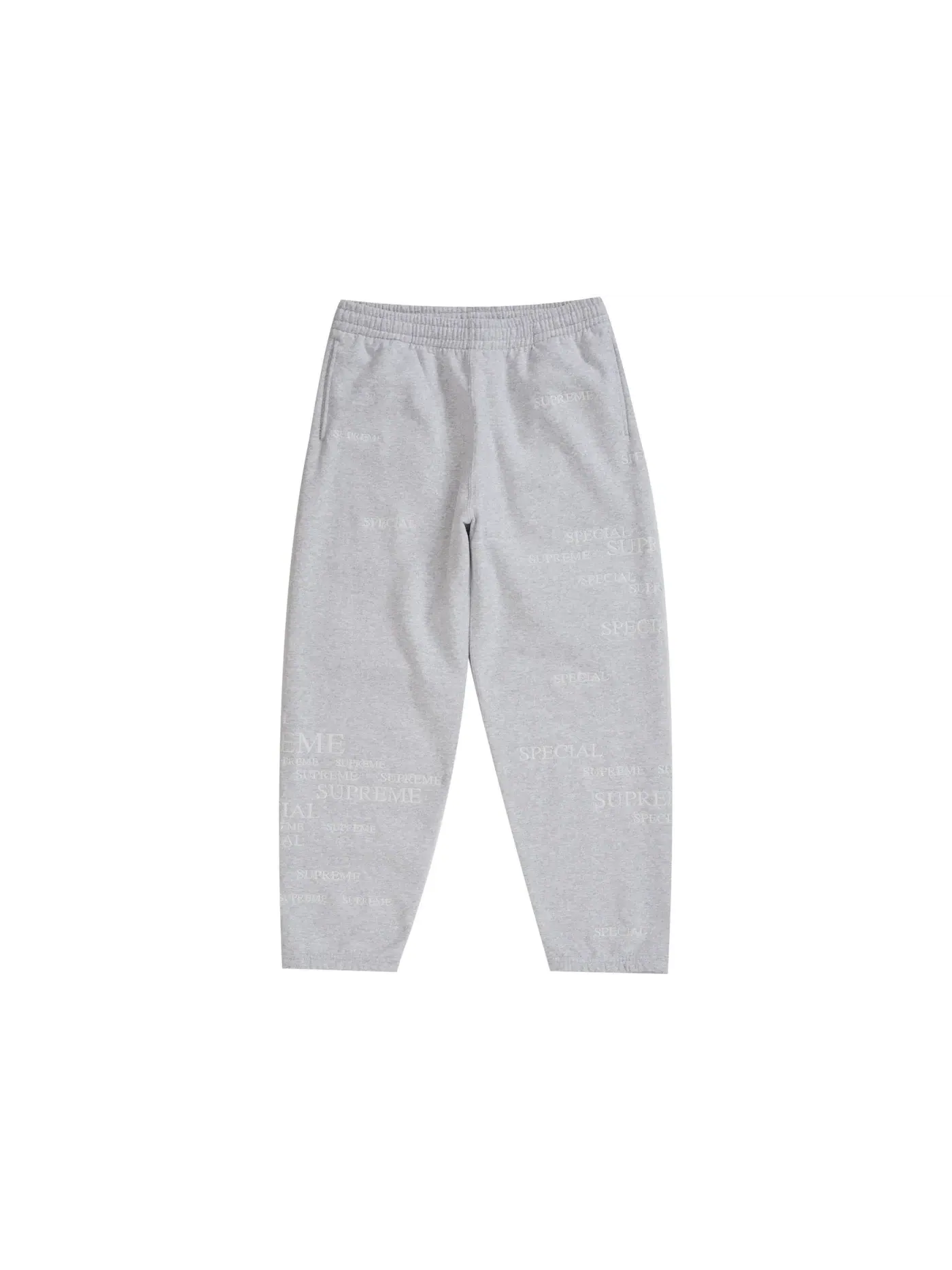 Мужские спортивные штаны с длинным рукавом Sweatpant Supreme — изображение 1 из 2, серый