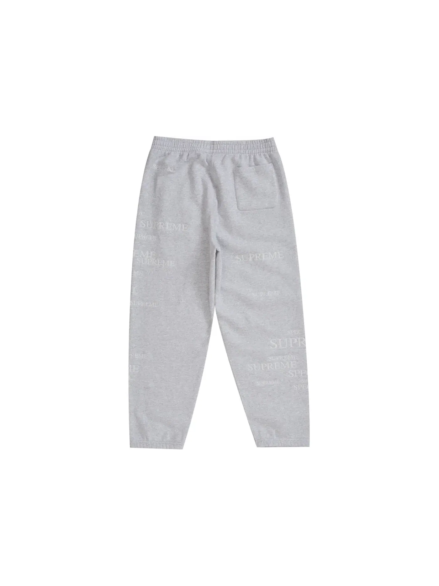 Мужские спортивные штаны с длинным рукавом Sweatpant Supreme — изображение 2 из 2, серый