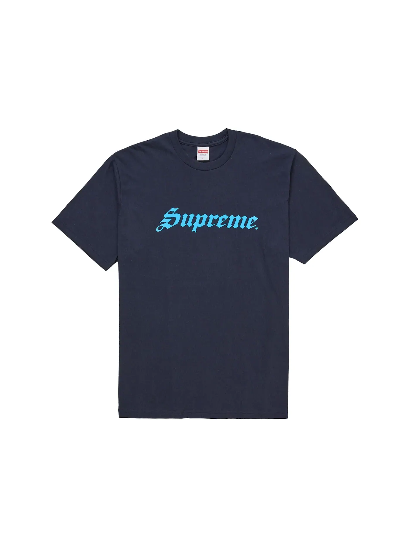 Мужская футболка с принтом Speed Tee Supreme — изображение 1 из 1, темно-синий