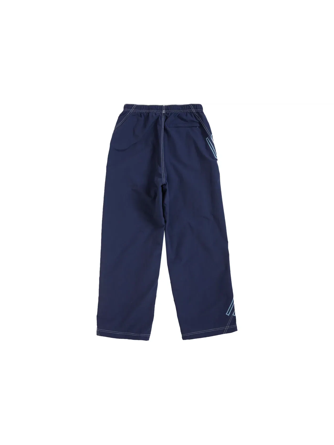 Мужские спортивные штаны с вышивкой Supreme Spellout Embroidered Track Pant (SS25) — изображение 3 из 3, темно-синий