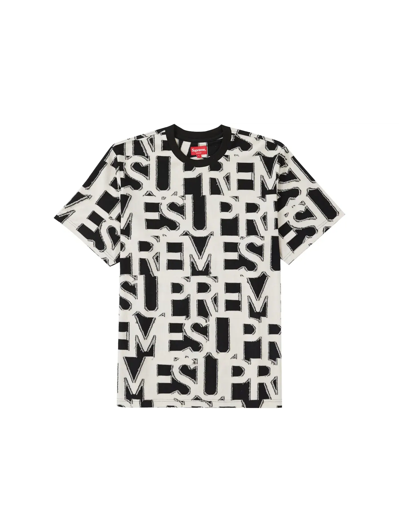 Мужская футболка Supreme S/S Top — изображение 1 из 1, черный