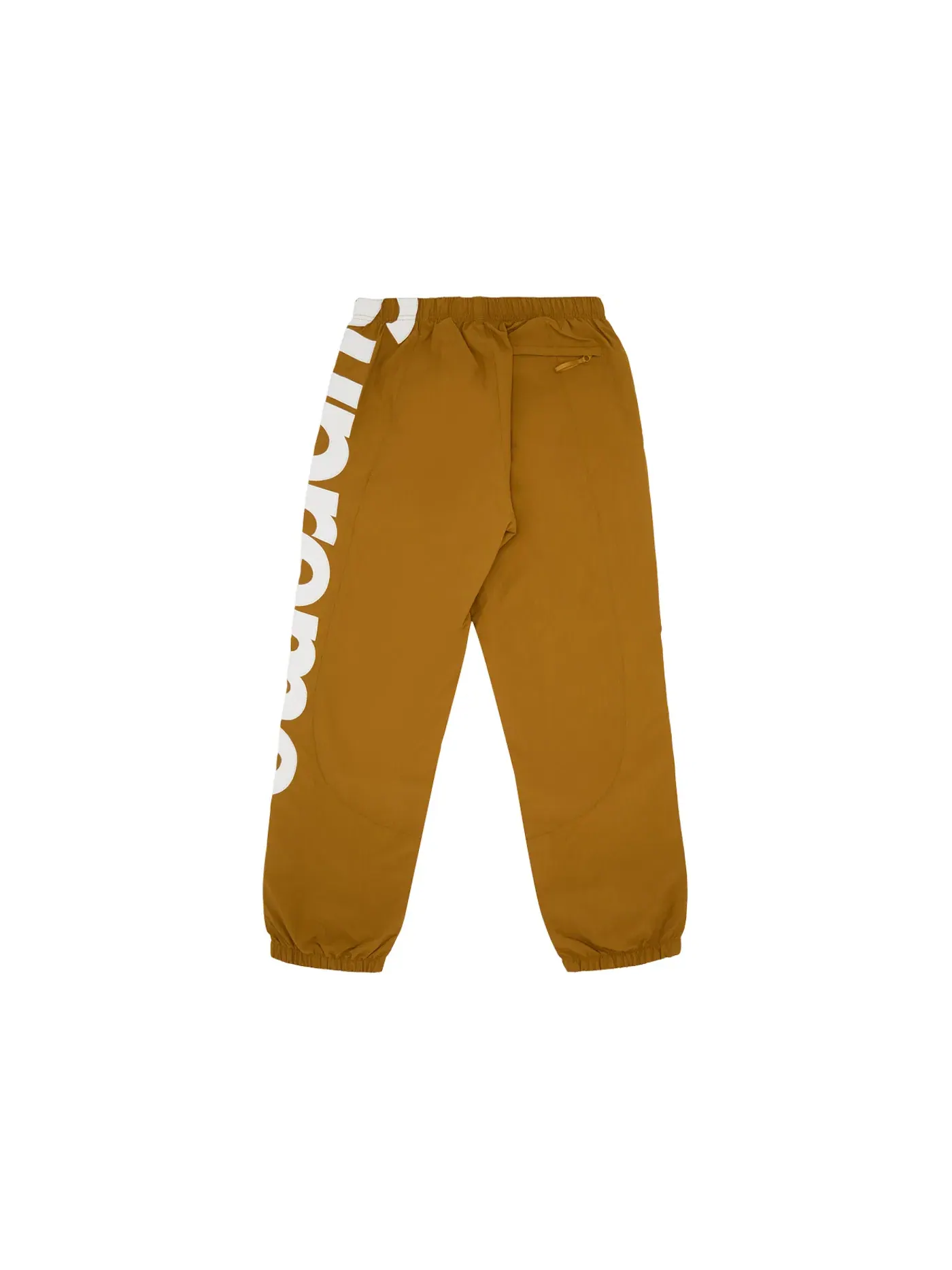 Мужские спортивные штаны Supreme Spellout Track Pant — изображение 2 из 2, темный золотистый