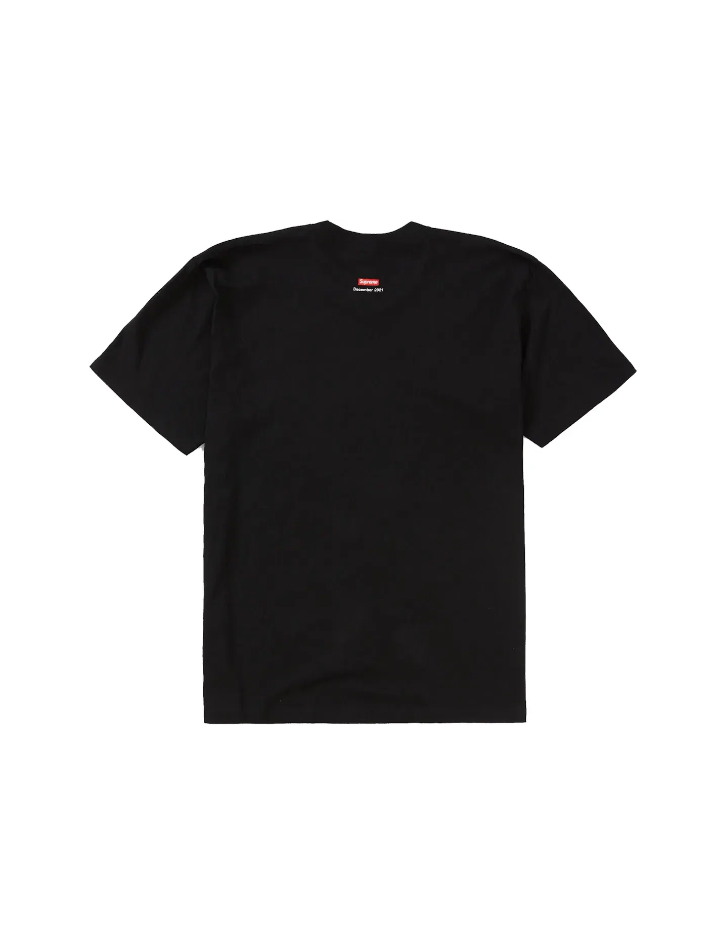 Мужская футболка с принтом Supreme Tee — изображение 2 из 2, черный