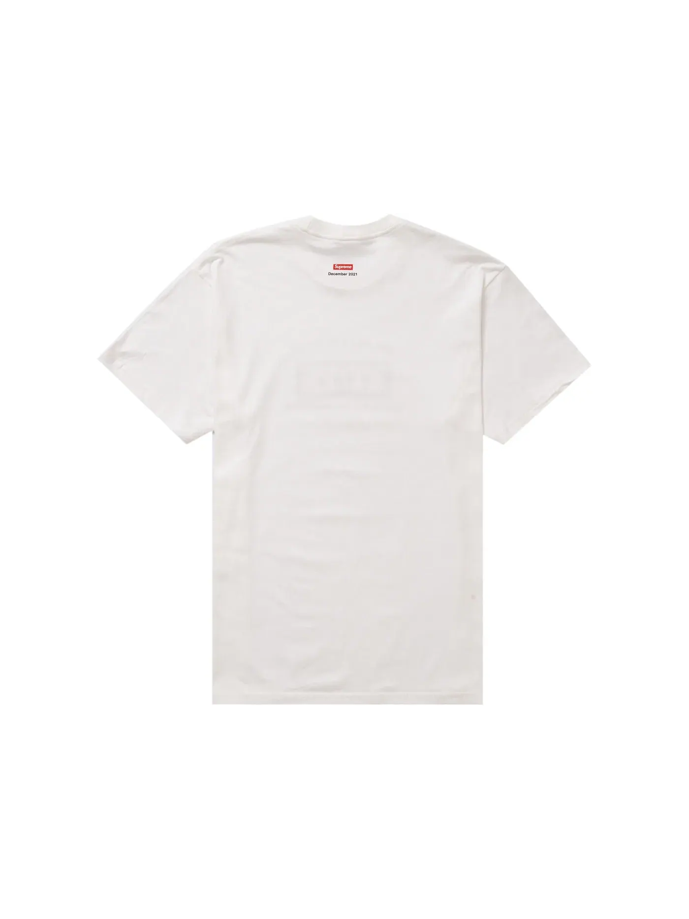Мужская футболка с принтом Supreme Tee — изображение 2 из 2, белый