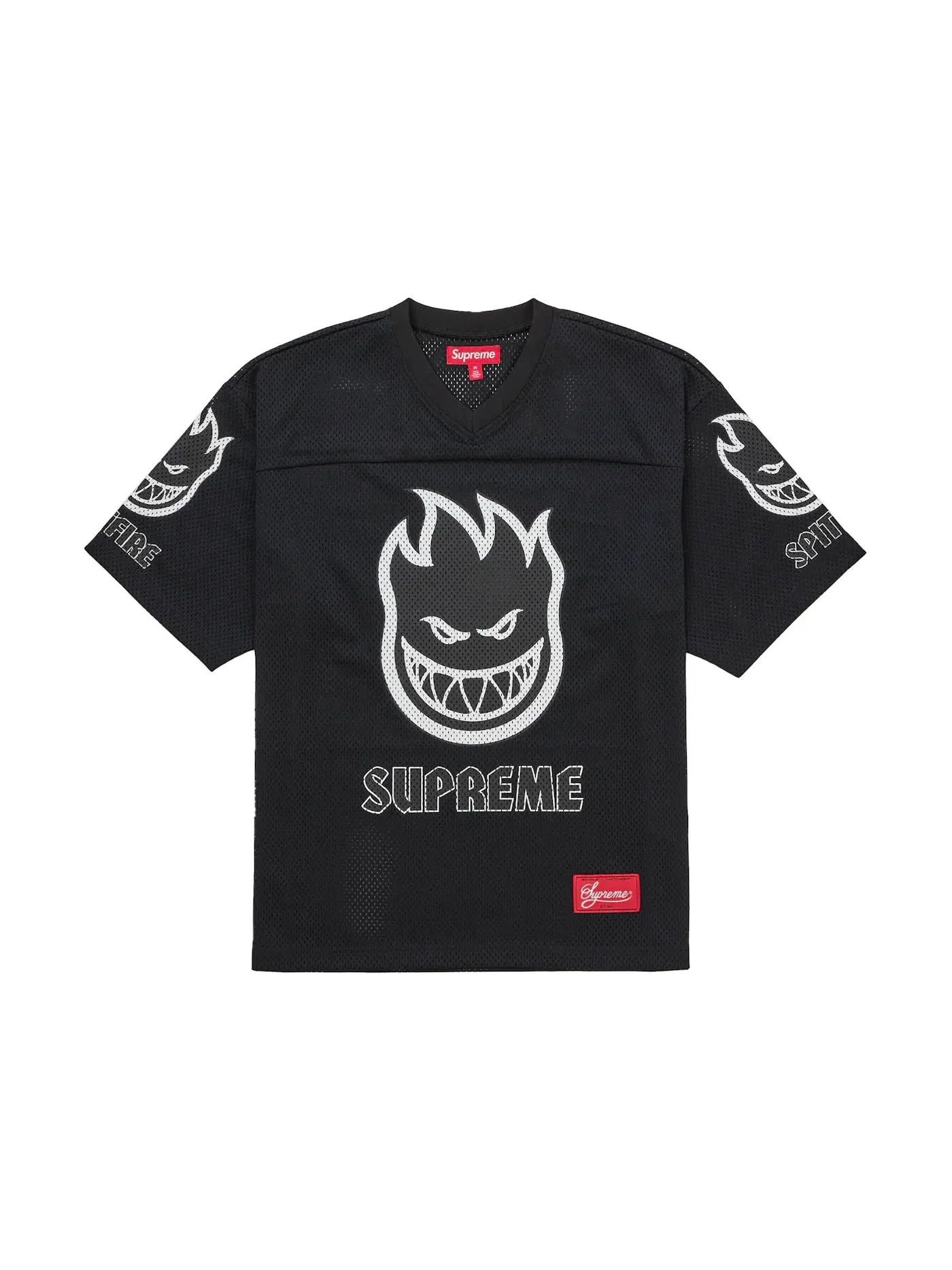 Мужская футбольная джерси Supreme Spitfire — изображение 1 из 2, черный