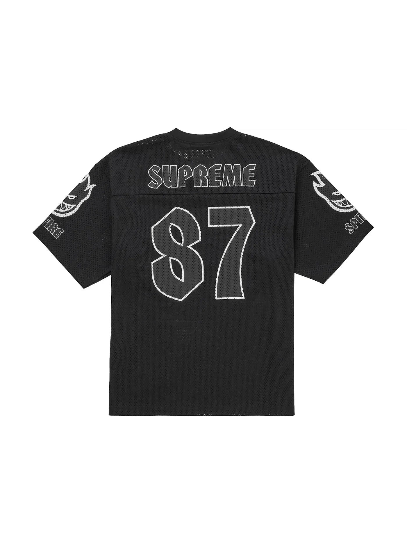 Мужская футбольная джерси Supreme Spitfire — изображение 2 из 2, черный
