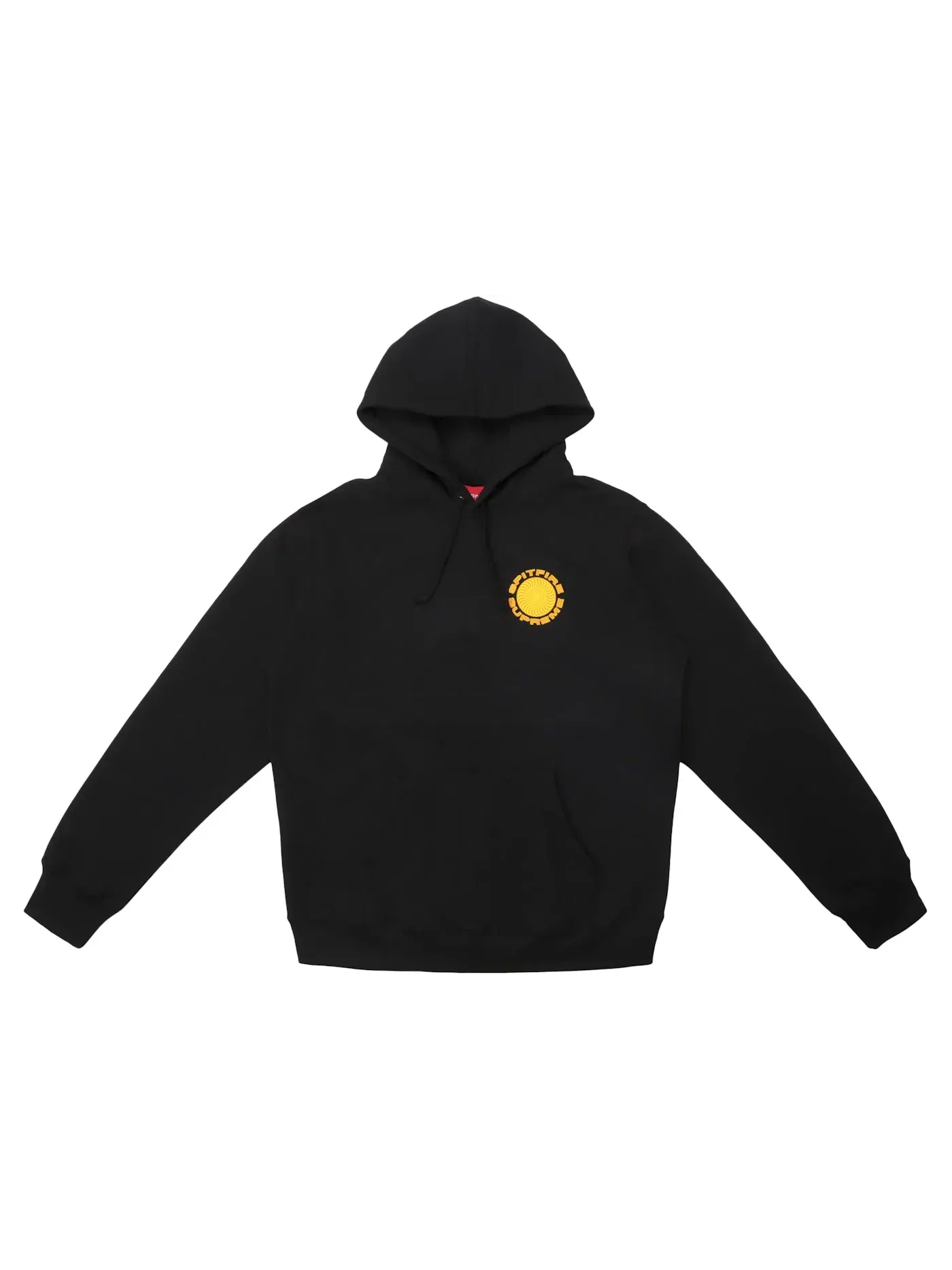 Мужская худи с принтом Supreme Spitfire Sweatshirt Supreme — изображение 1 из 2, черный