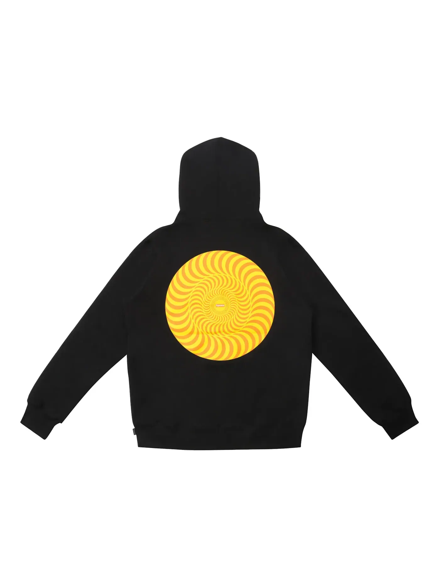 Мужская худи с принтом Supreme Spitfire Sweatshirt Supreme — изображение 2 из 2, черный