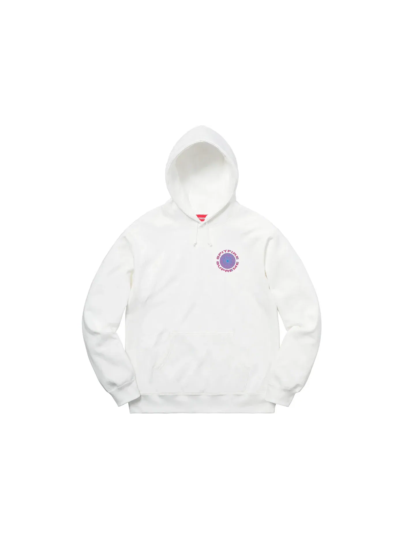 Мужская худи Supreme Spitfire Hooded Sweatshirt — изображение 1 из 2, белый