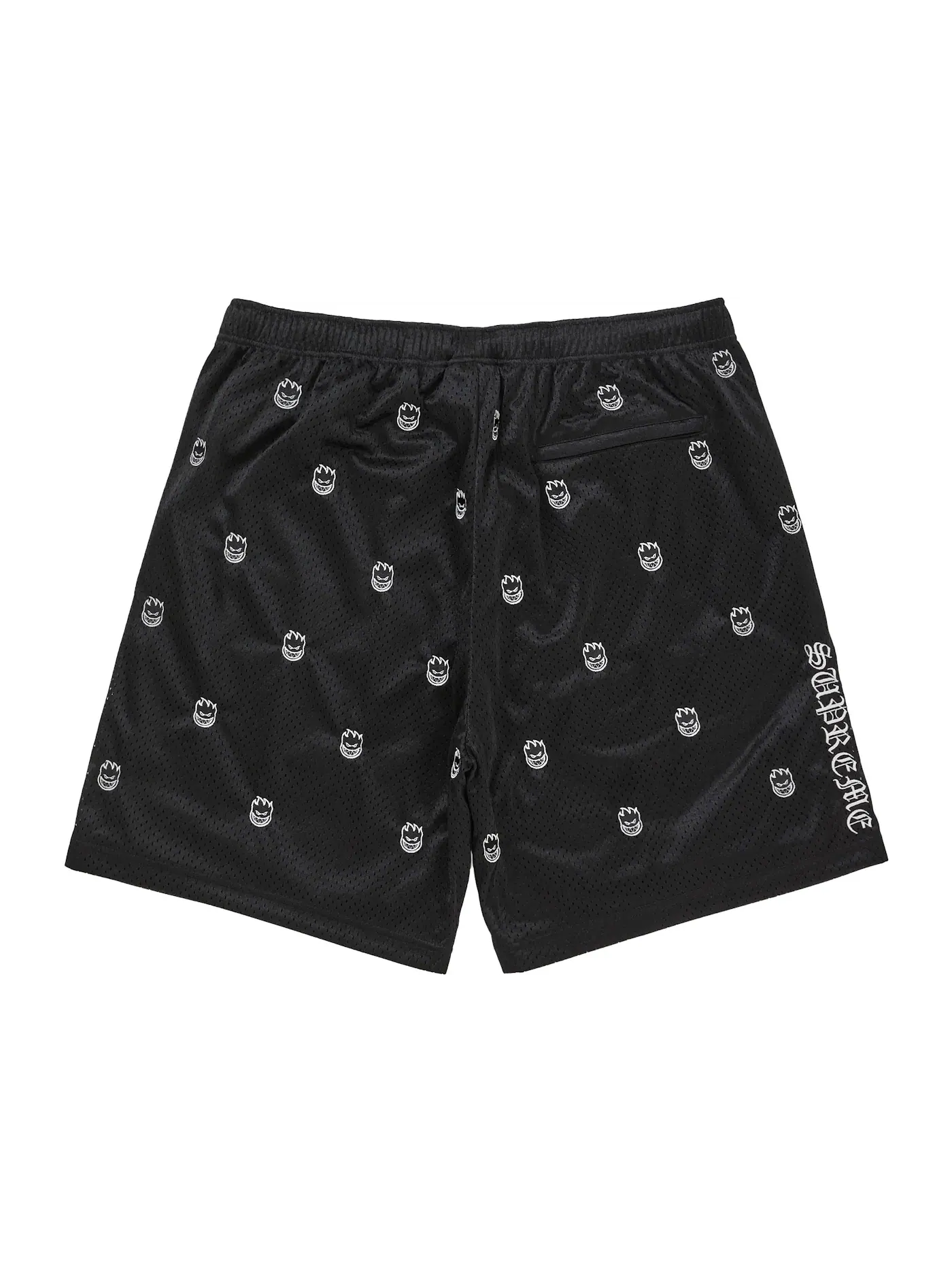 Мужские шорты с сетчатым материалом Supreme Spitfire Mesh Short — изображение 1 из 2, черный