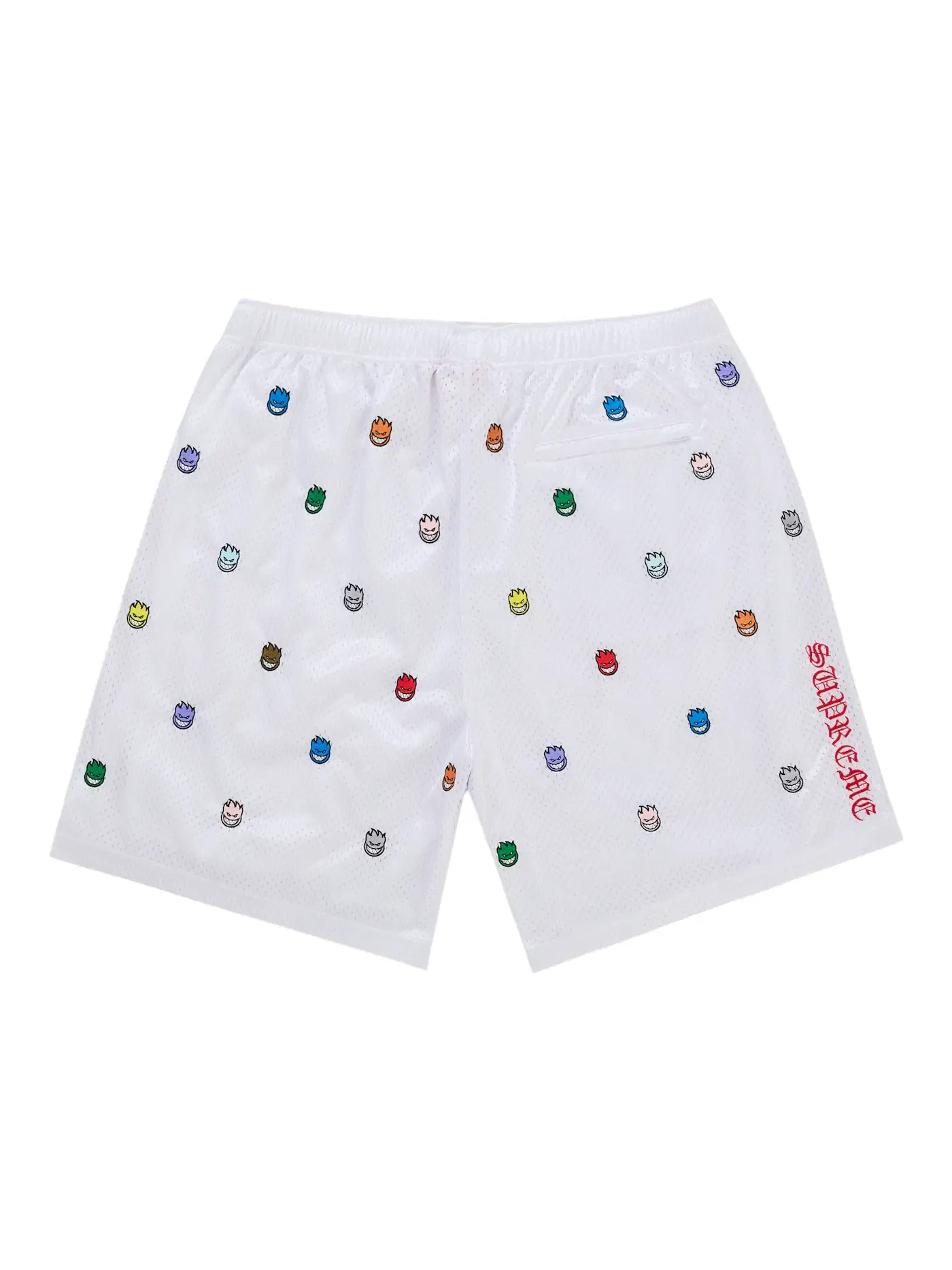 Мужские шорты из сетки Spitfire Mesh Short Supreme — изображение 1 из 2, белый