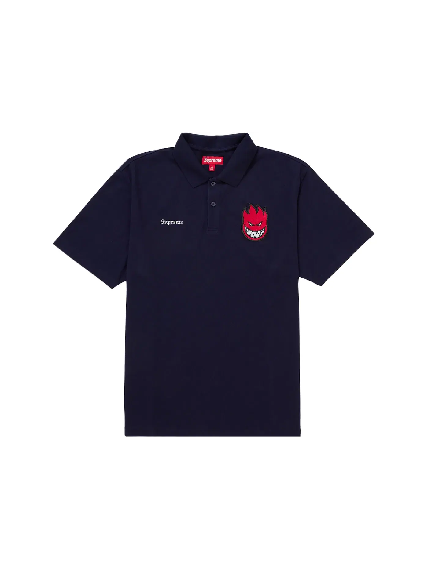 Мужское поло Supreme Spitfire Navy — изображение 1 из 1