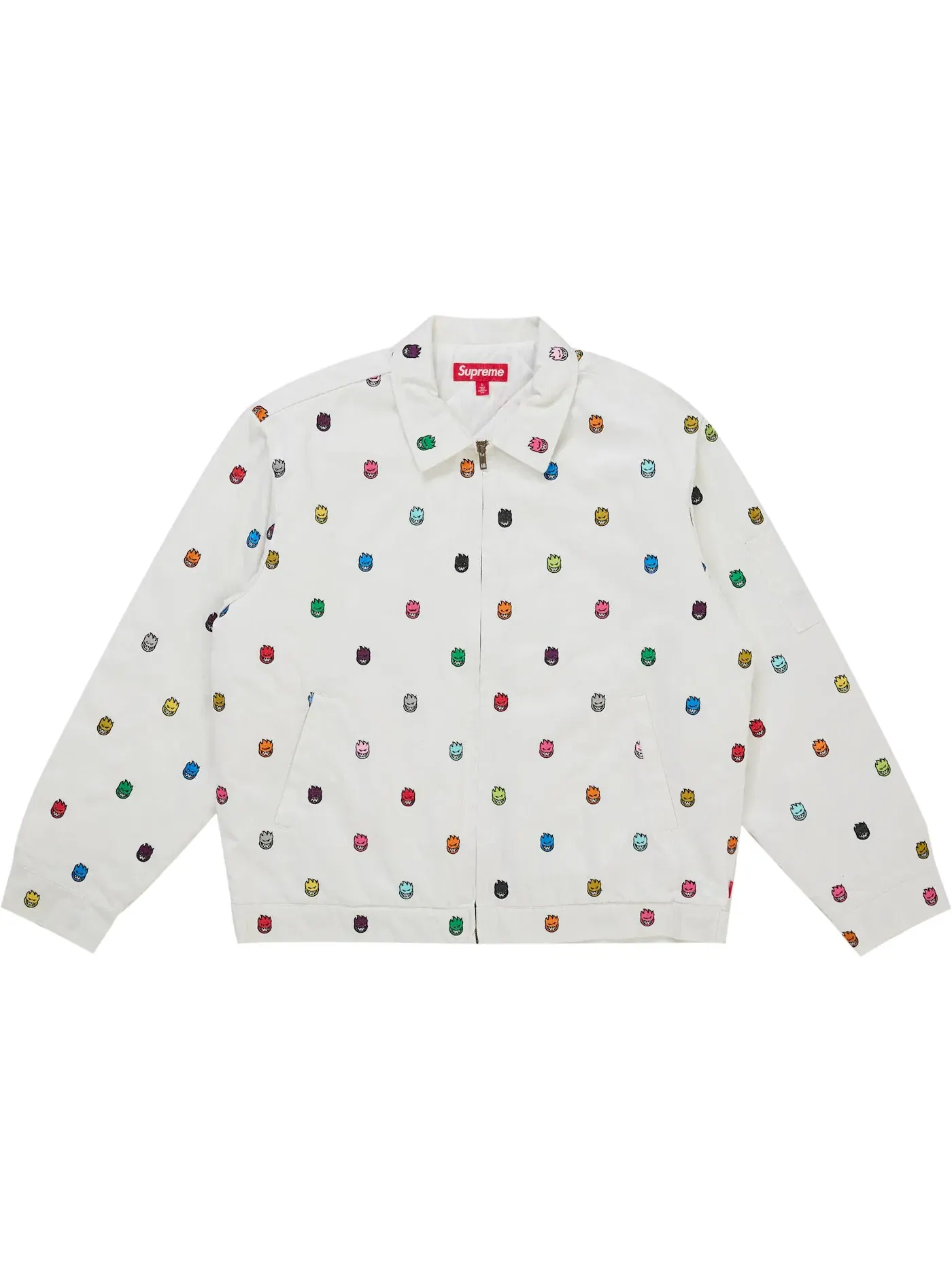 Мужская куртка Supreme Spitfire Work Jacket — изображение 1 из 3, белый