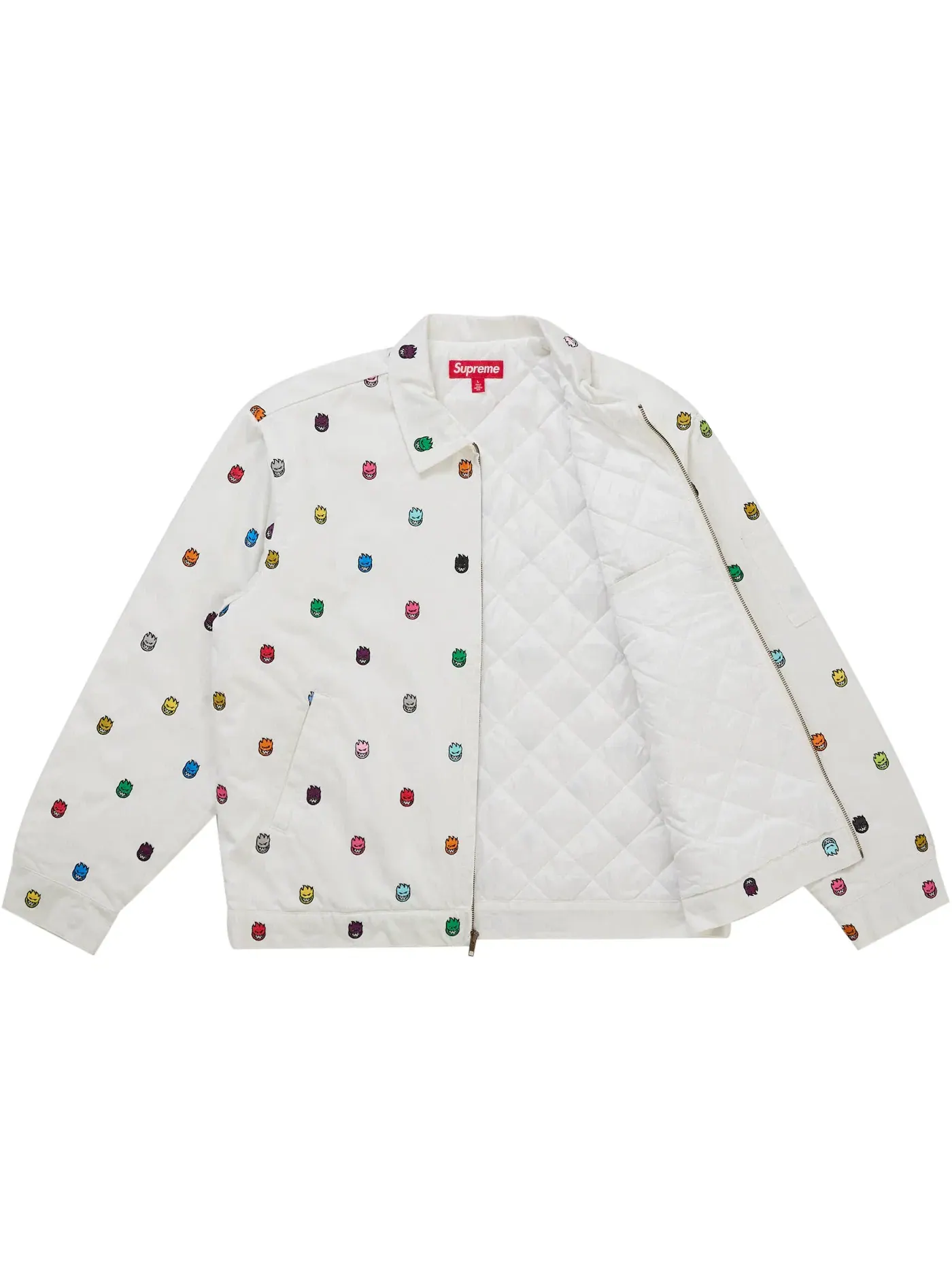 Мужская куртка Supreme Spitfire Work Jacket — изображение 2 из 3, белый