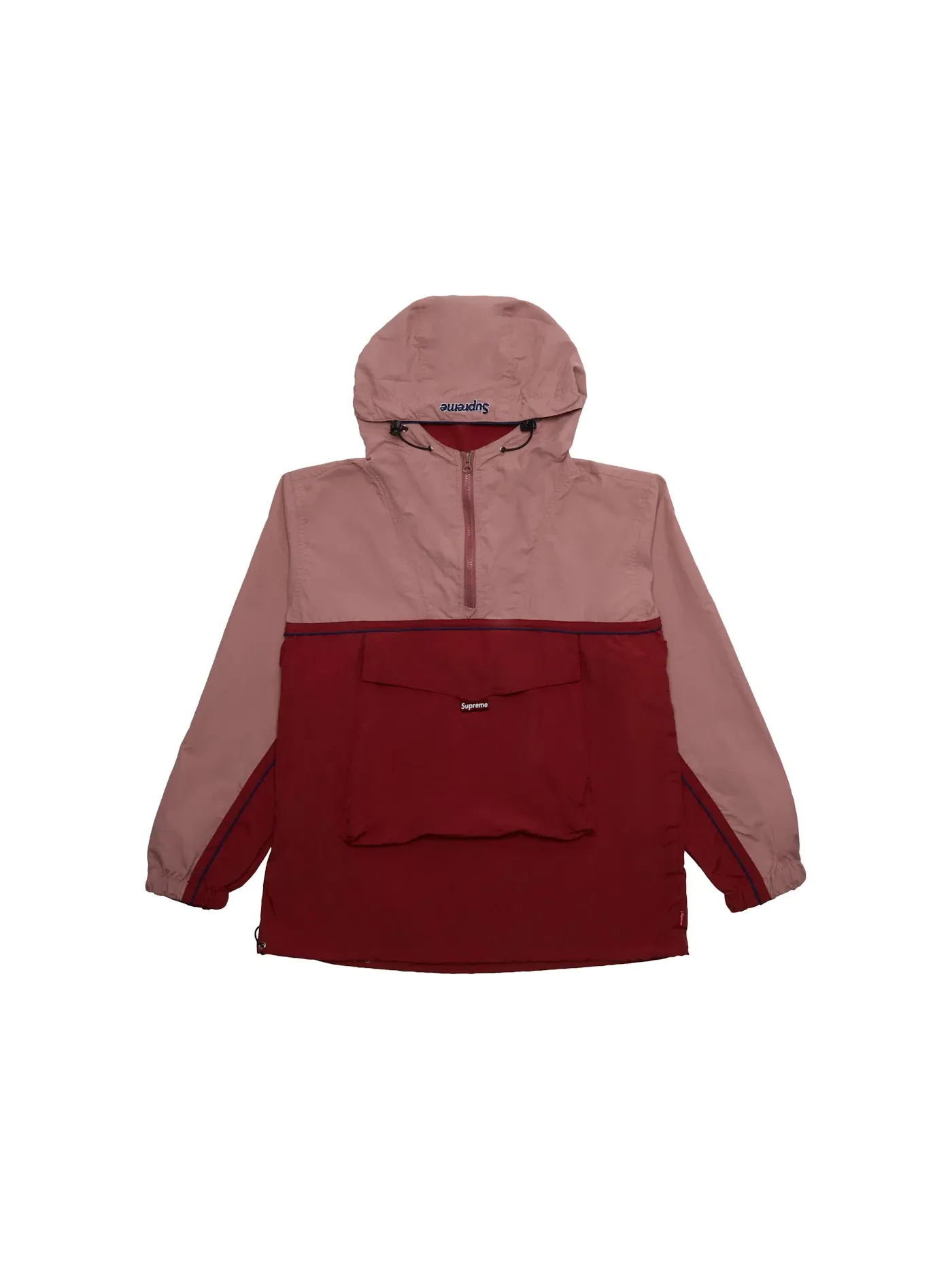 Мужская куртка-анорак с принтом Supreme Pink — изображение 1 из 2