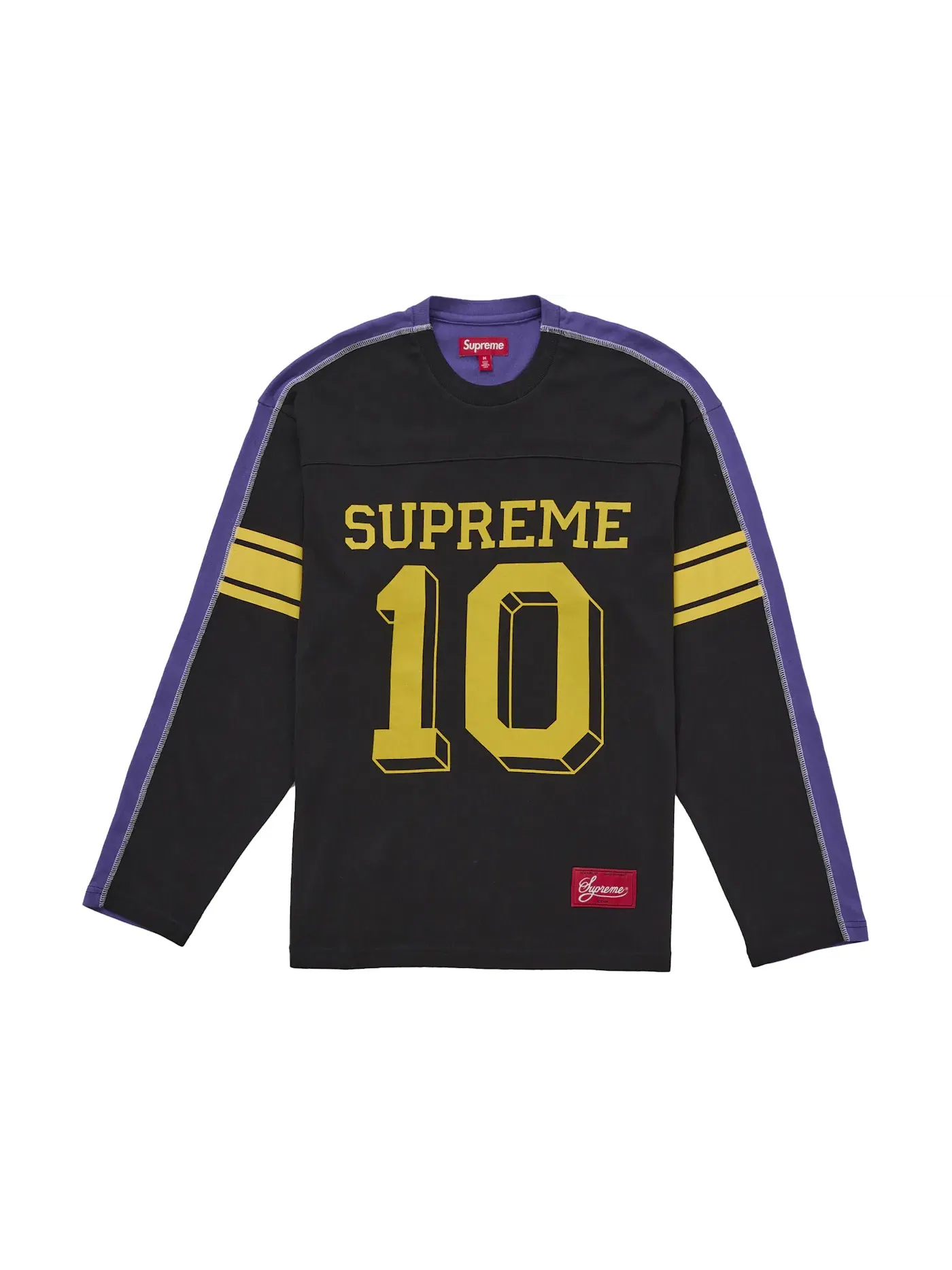 Мужская футболка с длинным рукавом Supreme Top — изображение 1 из 2, черный