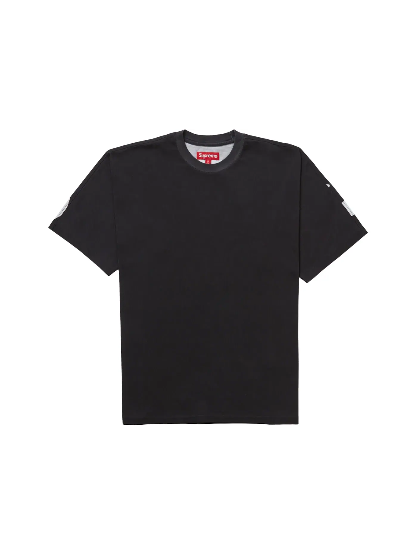 Мужская футболка Supreme Split S/S Top (FW23) — изображение 1 из 2, черный