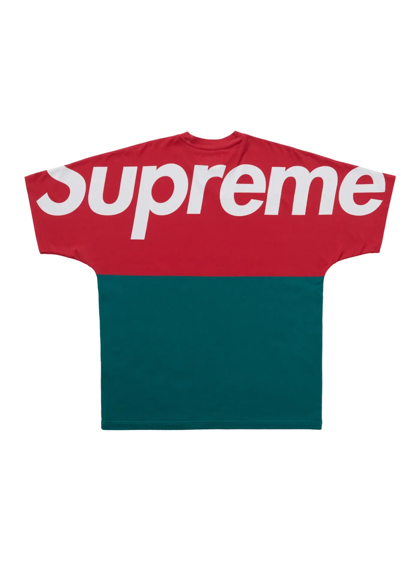 Мужская футболка Supreme Split S/S Top — изображение 2 из 2, красный